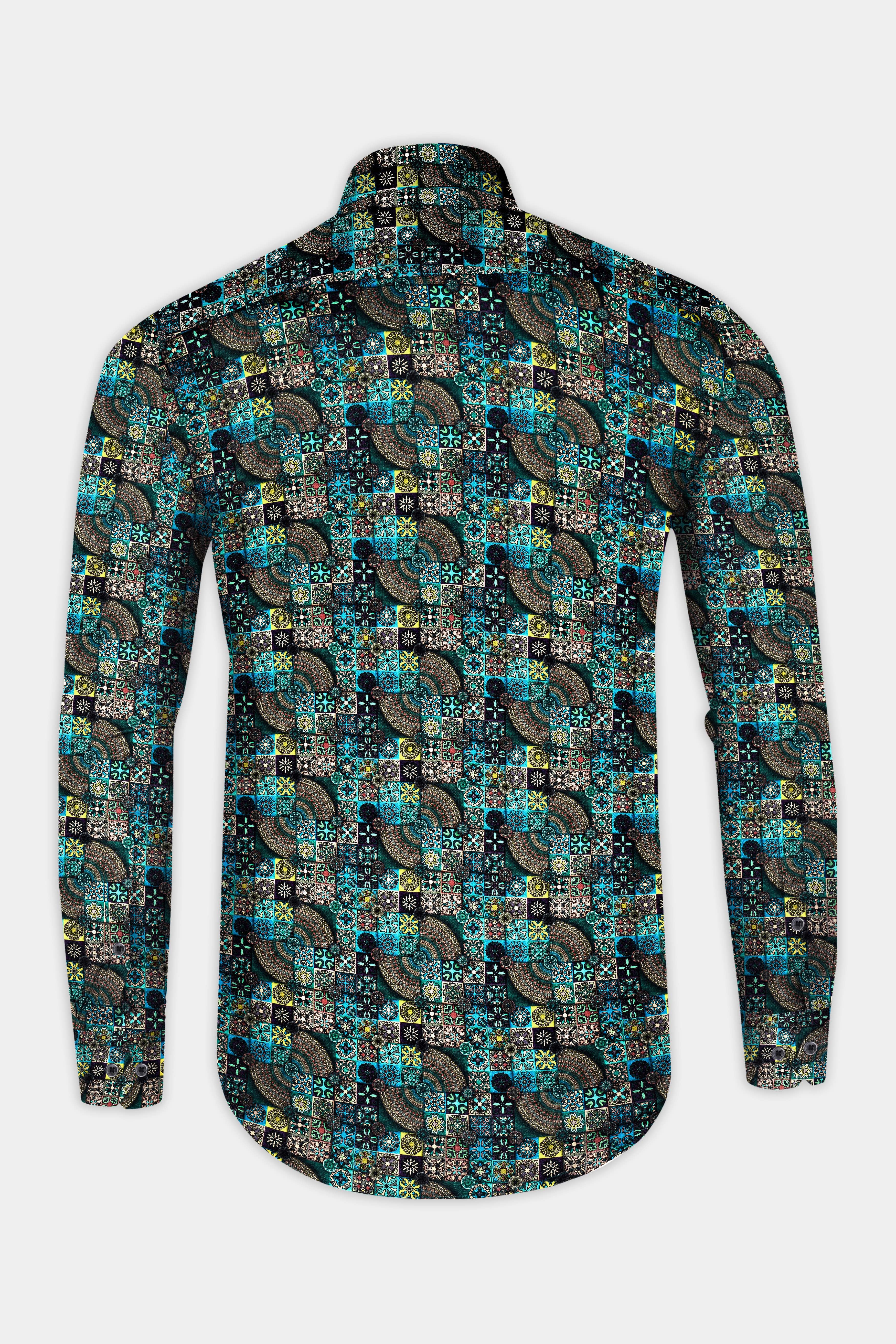 Lochinvar Blue Multicolour Digital Printed Subtle Sheen Super Soft Premium Cotton Shirt 13054-BLK-38, 13054-BLK-H-38, 13054-BLK-39, 13054-BLK-H-39, 13054-BLK-40, 13054-BLK-H-40, 13054-BLK-42, 13054-BLK-H-42, 13054-BLK-44, 13054-BLK-H-44, 13054-BLK-46, 13054-BLK-H-46, 13054-BLK-48, 13054-BLK-H-48, 13054-BLK-50, 13054-BLK-H-50, 13054-BLK-52, 13054-BLK-H-52