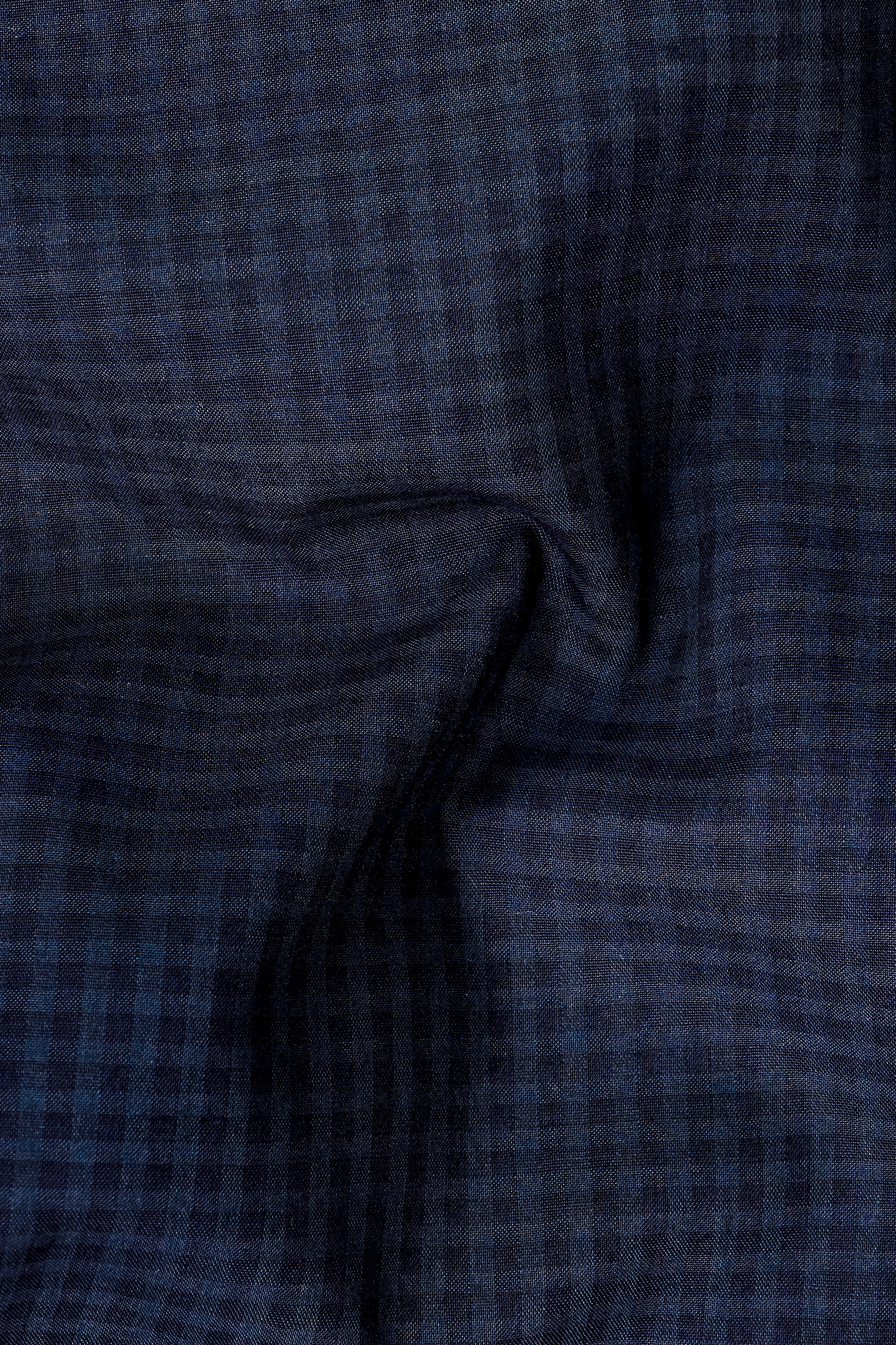 Ebony Marico Checked Premium Giza Cotton Shirt