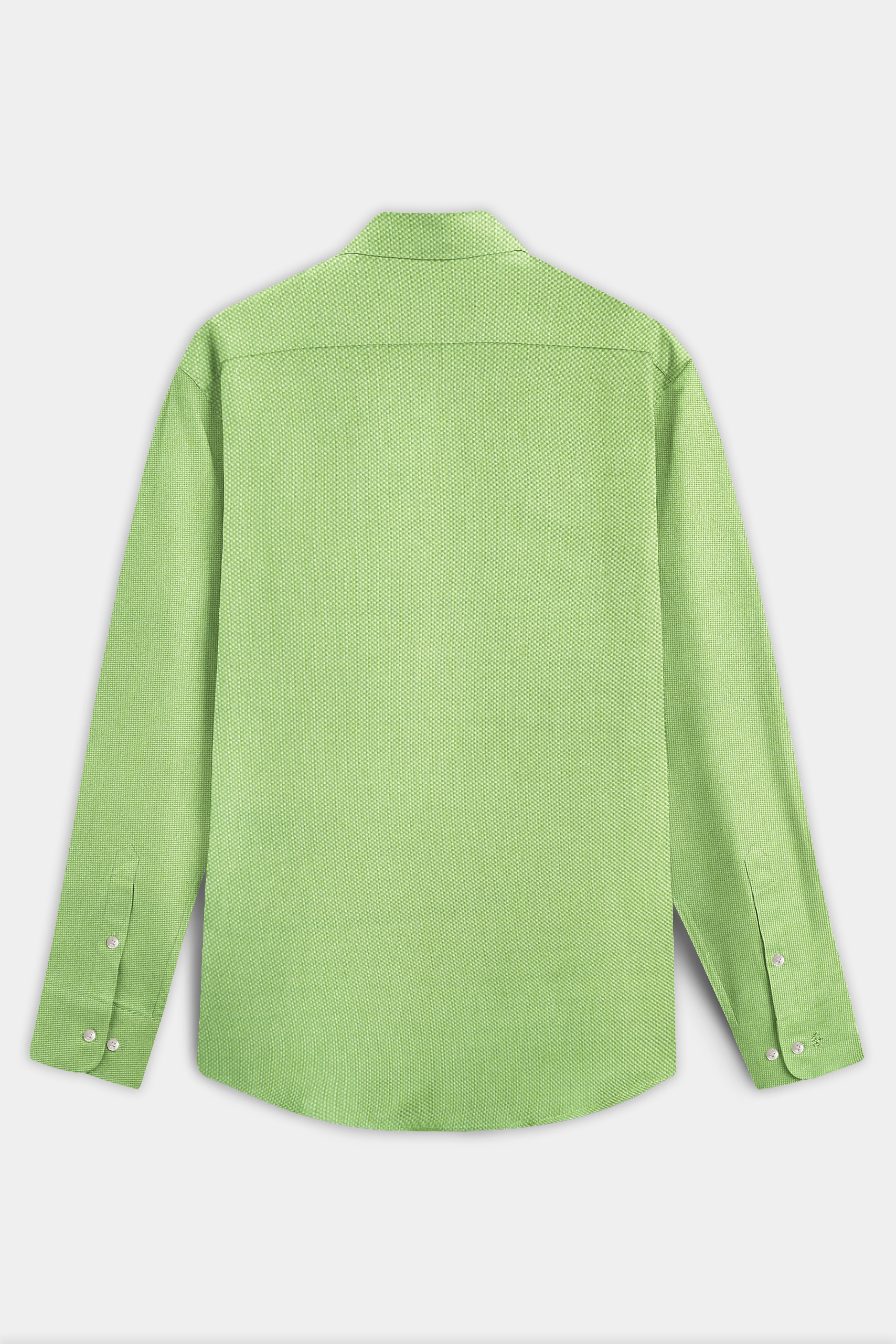 Swamp Green Solid Royal Oxford Shirt