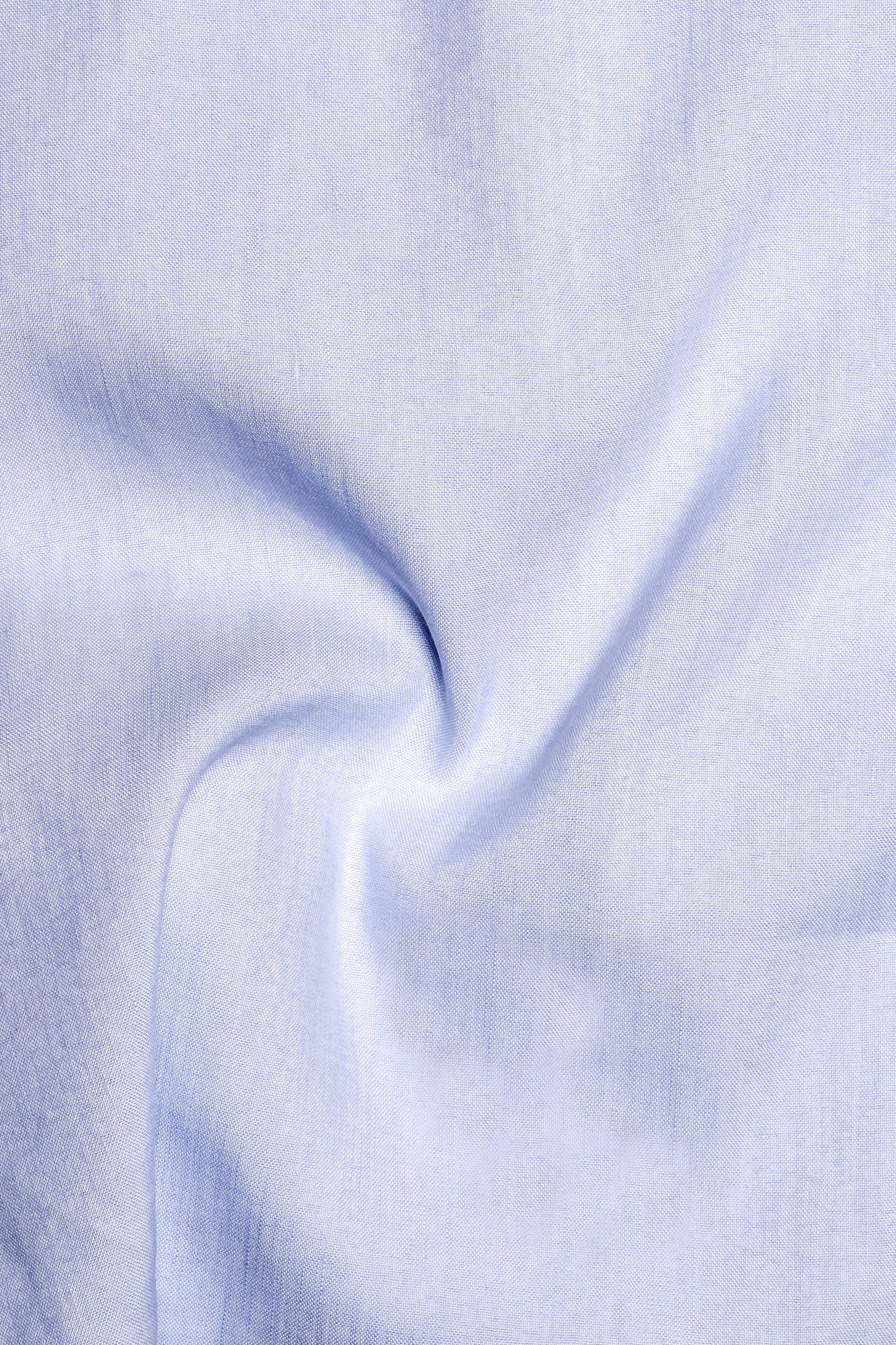 Aquatic-Tealish Blue Solid Premium Luxuries Linen Dress Shirt