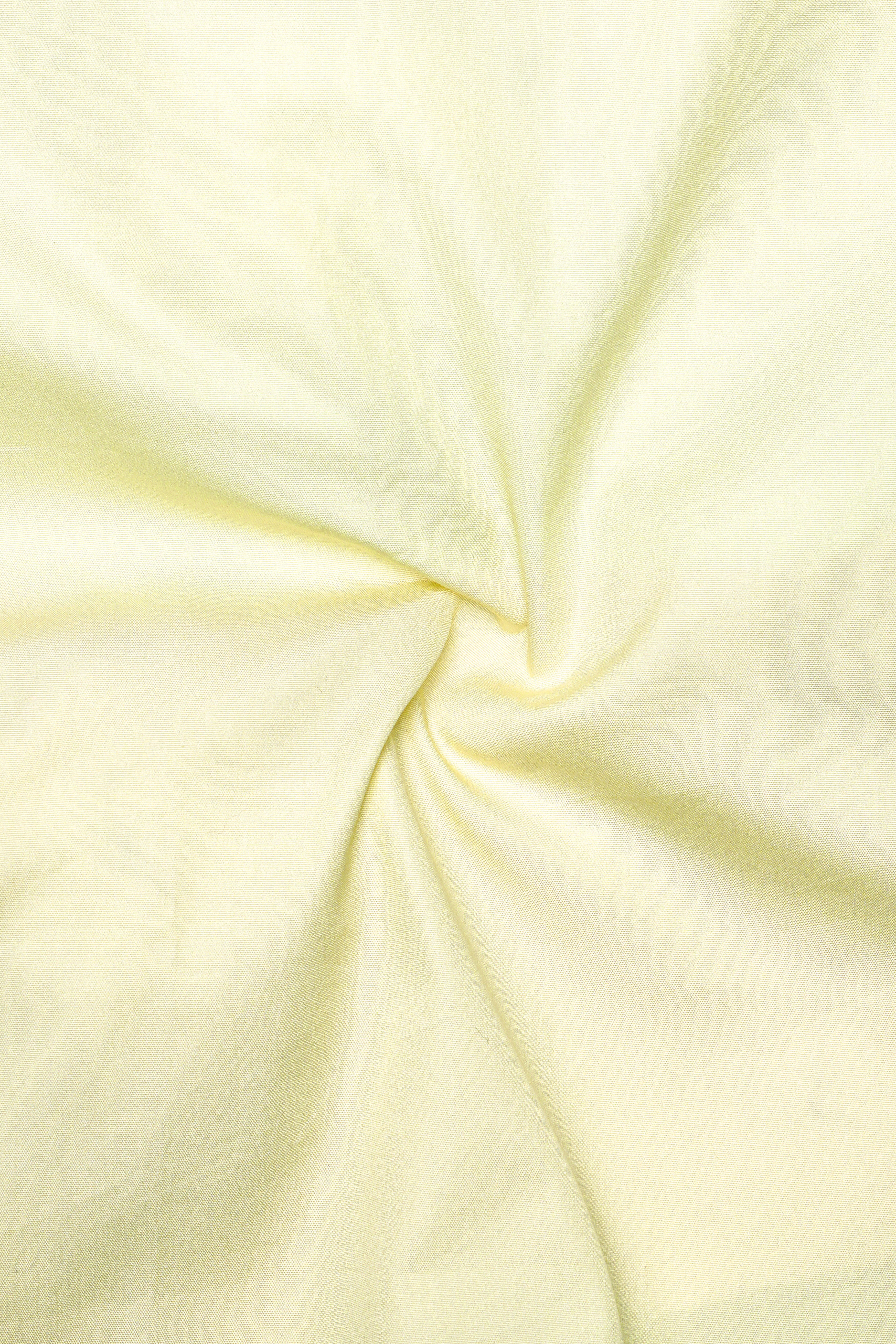 Solar Flare-Maize Yellow Solid Super Soft Premium Cotton Dress Shirt