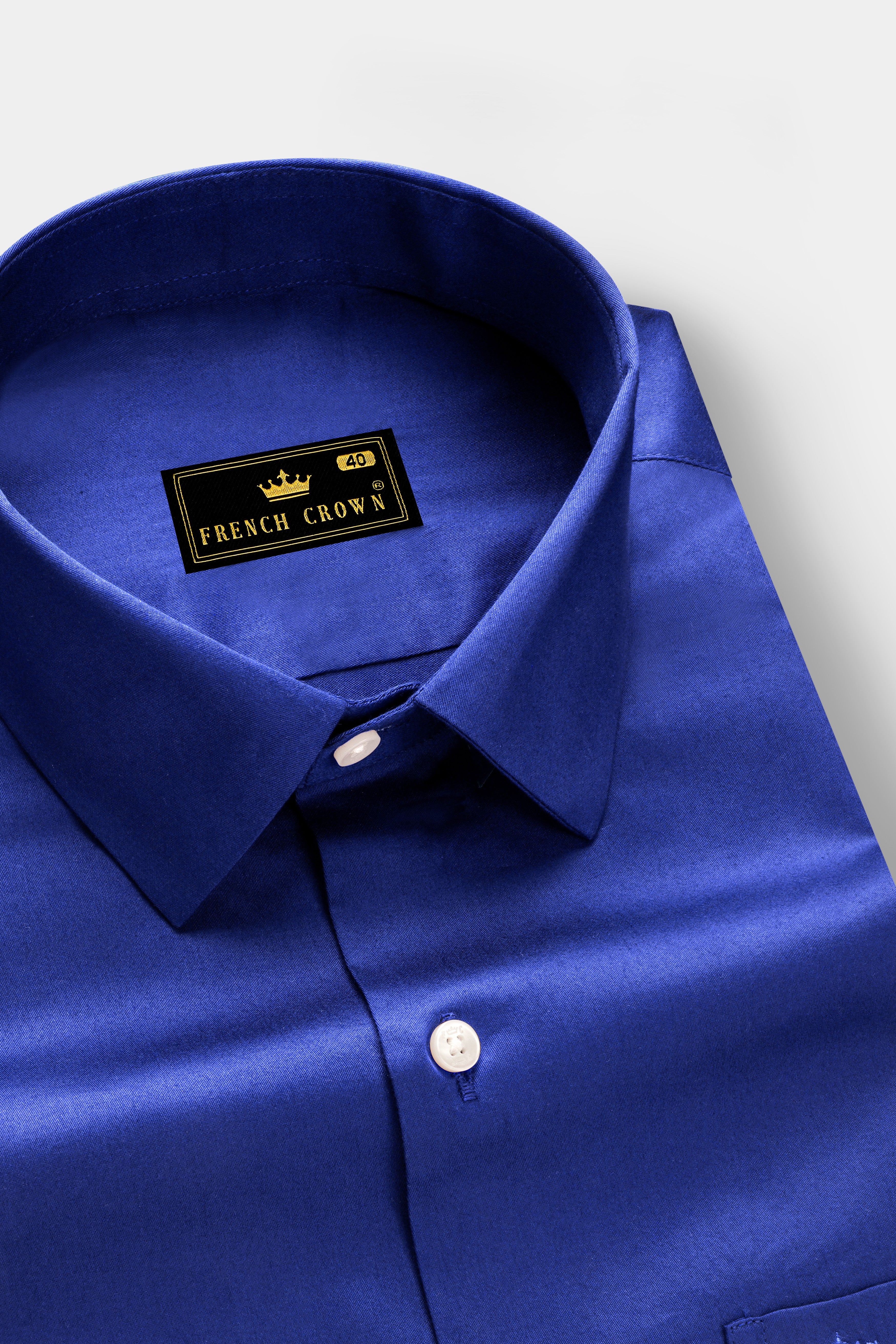 indigo blue-Catalina Solid Subtle Sheen Super Soft Premium Cotton Dress Shirt 13602-38, 13602-H-38, 13602-39, 13602-H-39, 13602-40, 13602-H-40, 13602-42, 13602-H-42, 13602-44, 13602-H-44, 13602-46, 13602-H-46, 13602-48, 13602-H-48, 13602-50, 13602-H-50, 13602-52, 13602-H-52