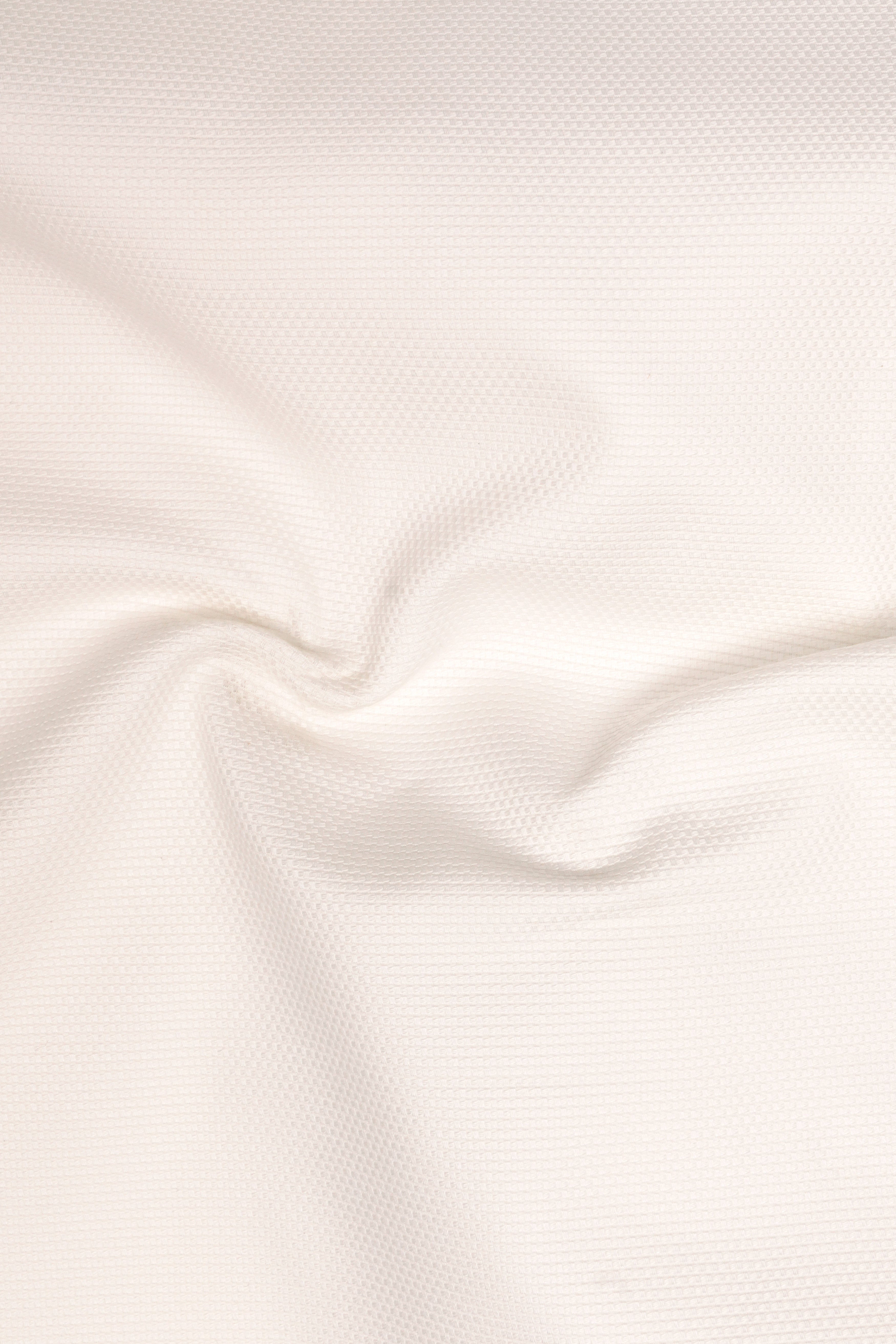 Merino Cream Solid Premium Cotton Bomber Jacket
