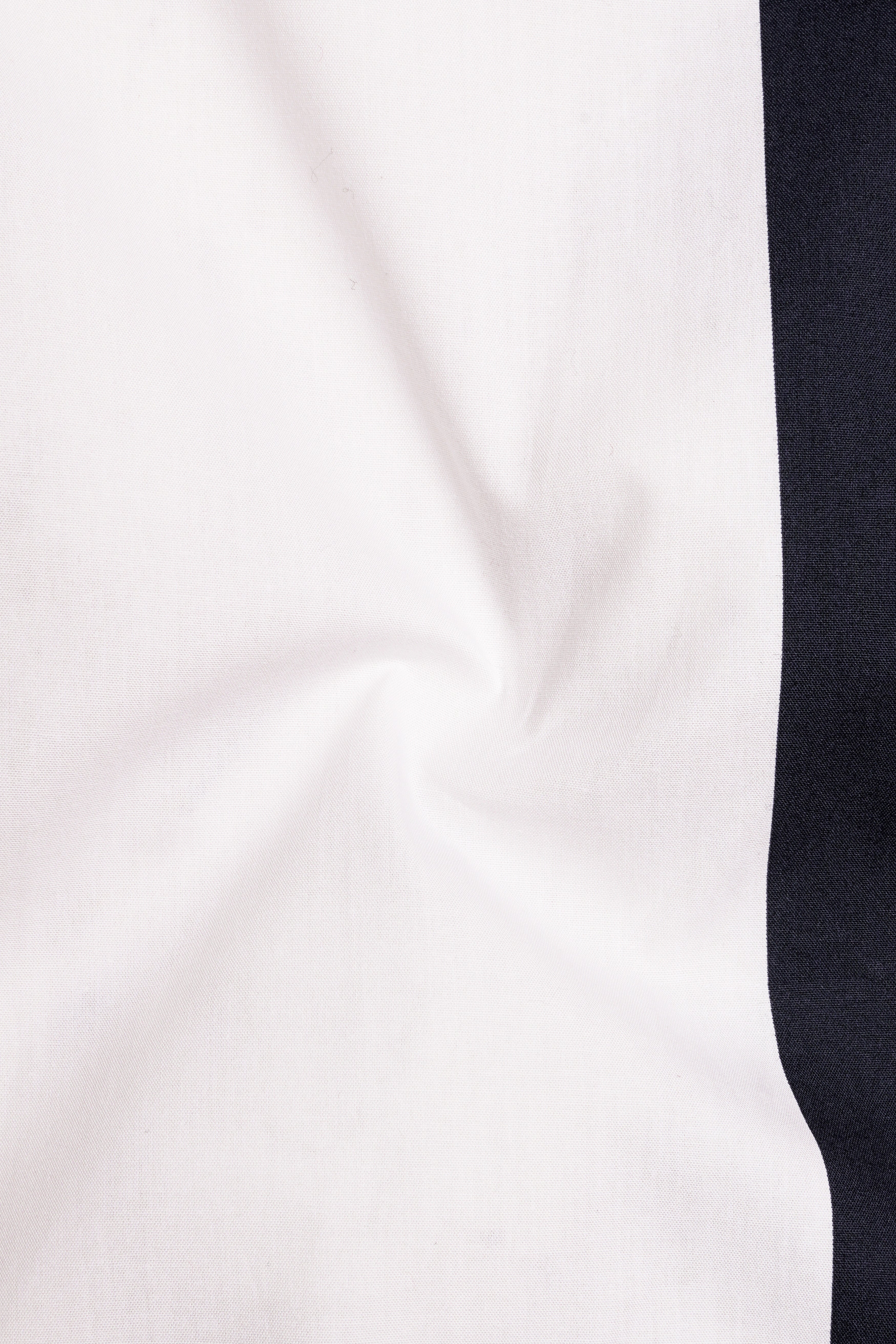 Rosavio-Bright White And Cerise Pink Striped Super Soft Premium Cotton Casual Shirt