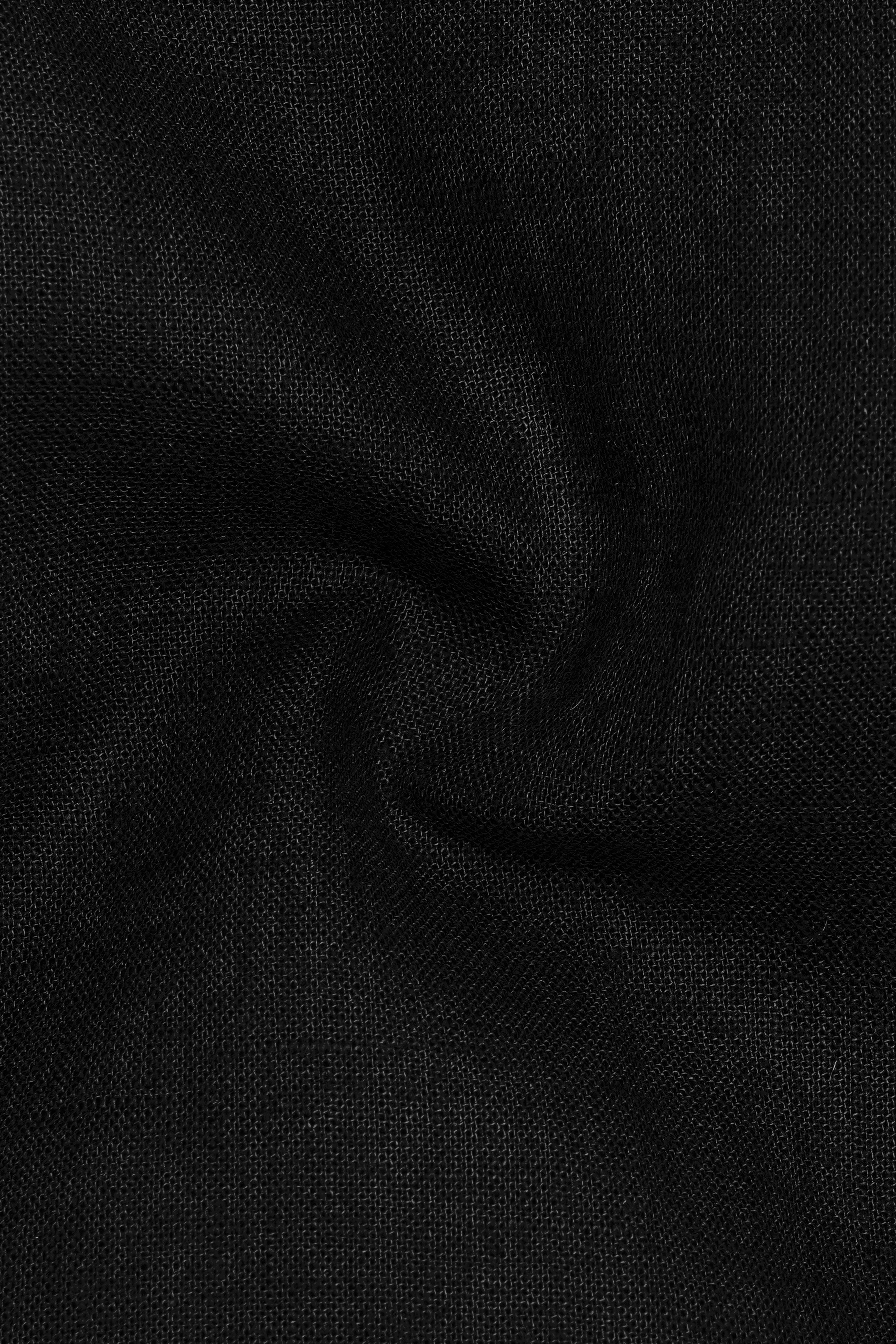 Velcino-Charcoal Gray Luxurious Linen Dress Shirt