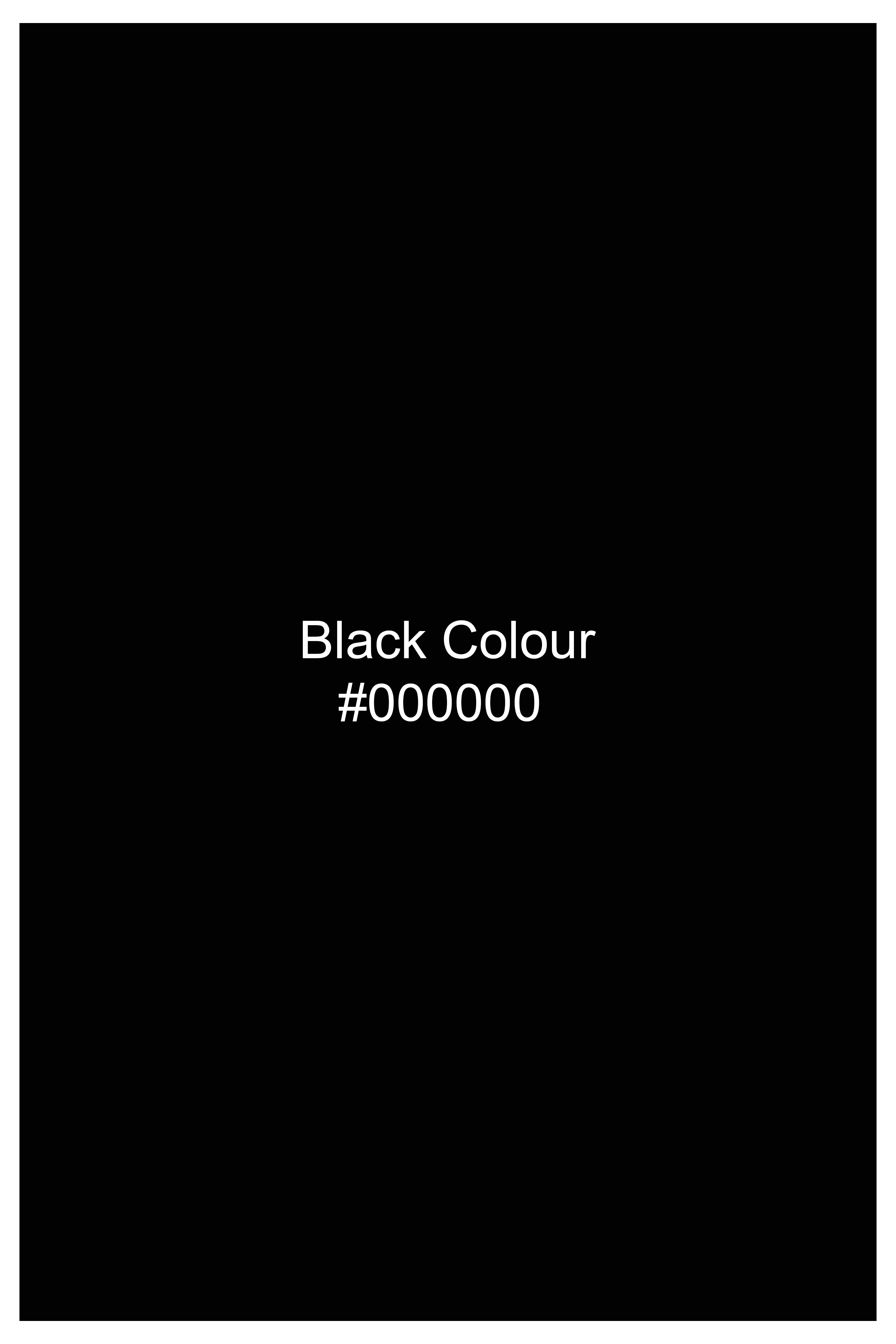 Velnero-Jade black Dobby Textured Super Soft Premium Cotton Dress Shirt