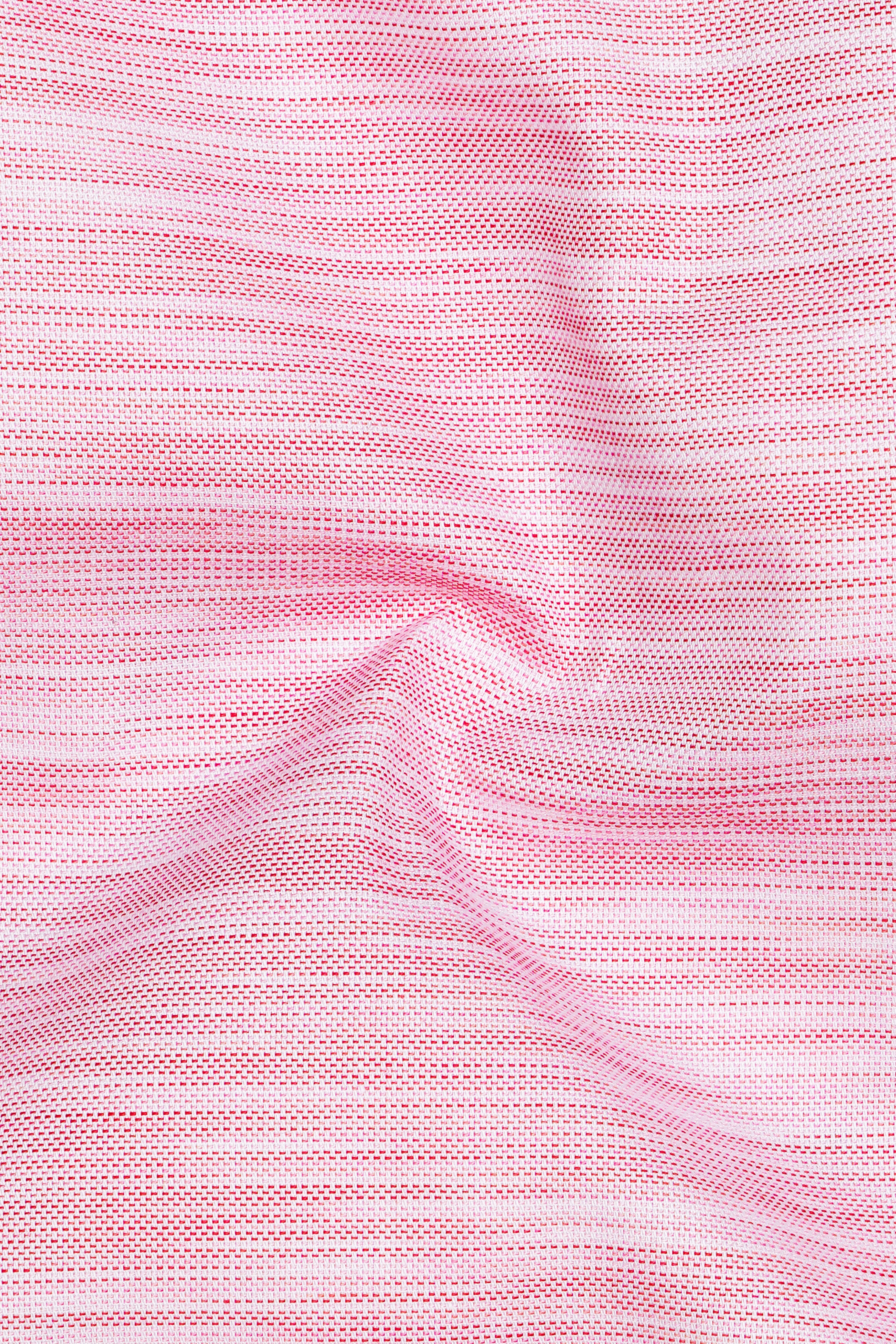 Rosavon-Oyster Pink Textured Chambray Premium Cotton Dress Shirt