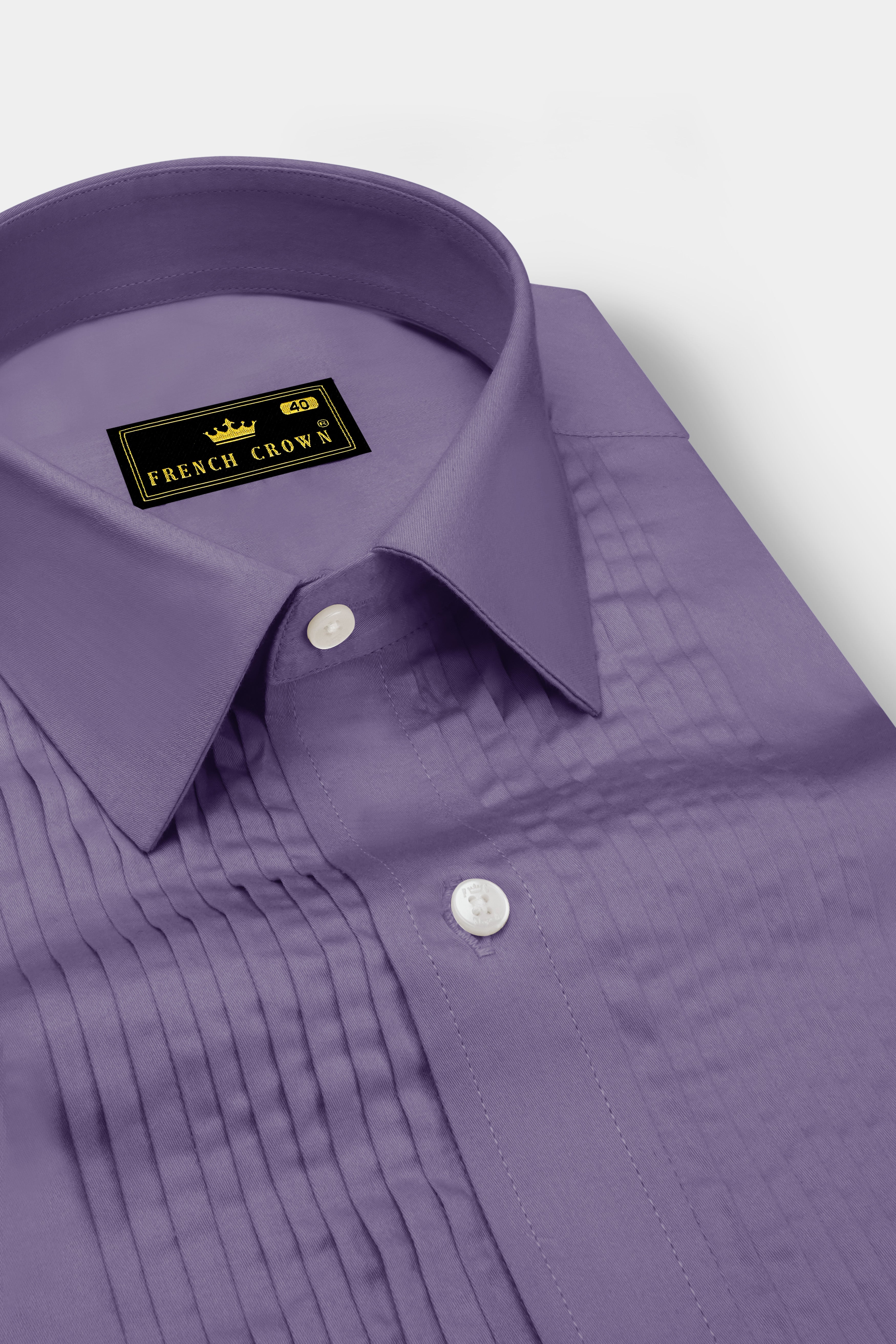Violoro-Mobster Purple Subtle Sheen Super Soft Premium Cotton Tuxedo Dress Shirt 14201-TXD-38, 14201-TXD-H-38, 14201-TXD-39, 14201-TXD-H-39, 14201-TXD-40, 14201-TXD-H-40, 14201-TXD-42, 14201-TXD-H-42, 14201-TXD-44, 14201-TXD-H-44, 14201-TXD-46, 14201-TXD-H-46, 14201-TXD-48, 14201-TXD-H-48, 14201-TXD-50, 14201-TXD-H-50, 14201-TXD-52, 14201-TXD-H-52