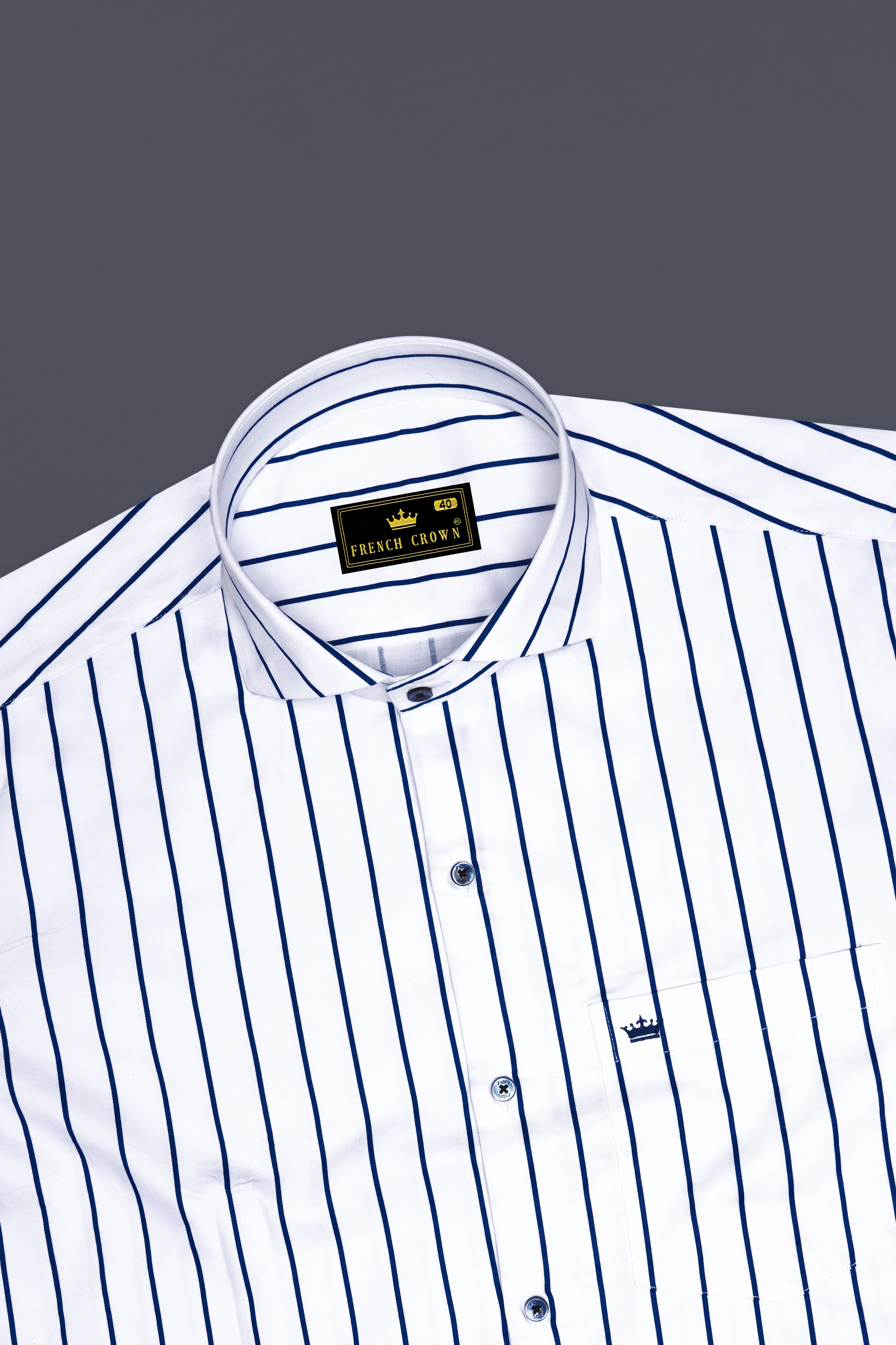 Lustrivon-Bright White And Downriver Blue Pin Striped Subtle Sheen Super Soft Premium Cotton Cut Away Collar Dress Shirt 14018-CA-BLE-38, 14018-CA-BLE-H-38, 14018-CA-BLE-39, 14018-CA-BLE-H-39, 14018-CA-BLE-40, 14018-CA-BLE-H-40, 14018-CA-BLE-42, 14018-CA-BLE-H-42, 14018-CA-BLE-44, 14018-CA-BLE-H-44, 14018-CA-BLE-46, 14018-CA-BLE-H-46, 14018-CA-BLE-48, 14018-CA-BLE-H-48, 14018-CA-BLE-50, 14018-CA-BLE-H-50, 14018-CA-BLE-52, 14018-CA-BLE-H-52
