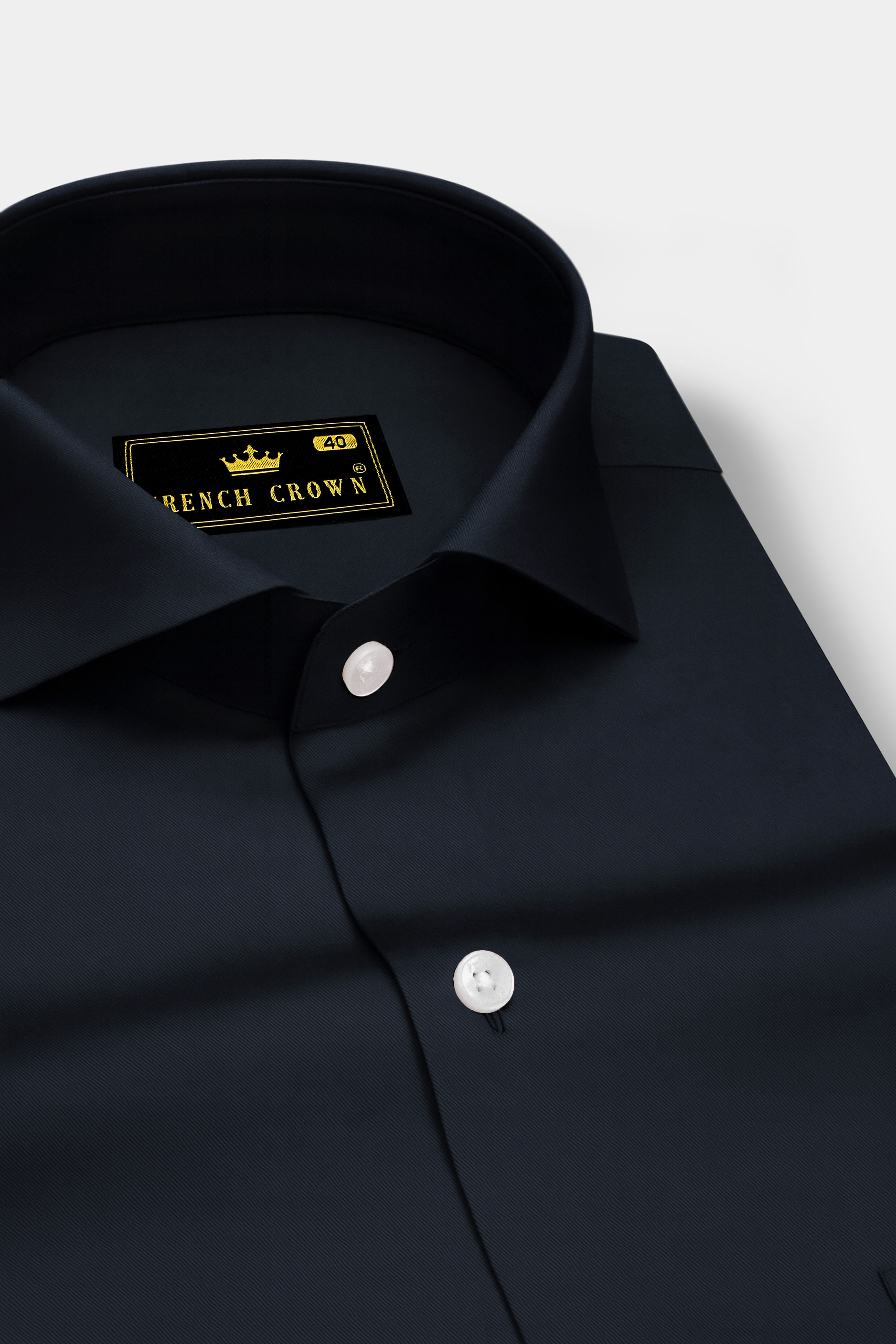 Bluvoro-Haiti Gray Subtle Sheen Super Soft Premium Cotton Cut Away Collar Dress Shirt