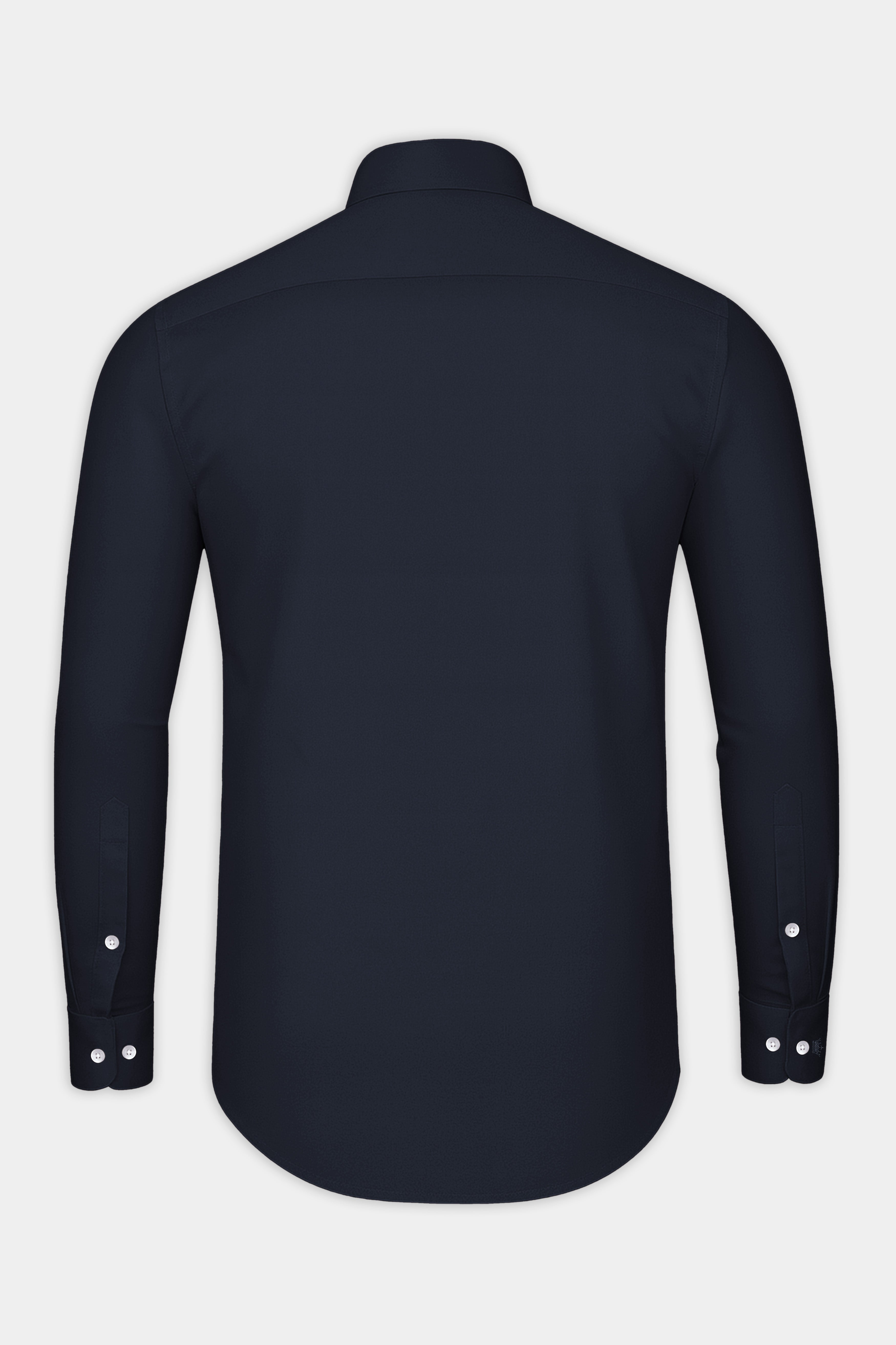 Bluvoro-Haiti Gray Subtle Sheen Super Soft Premium Cotton Tuxedo Shirt