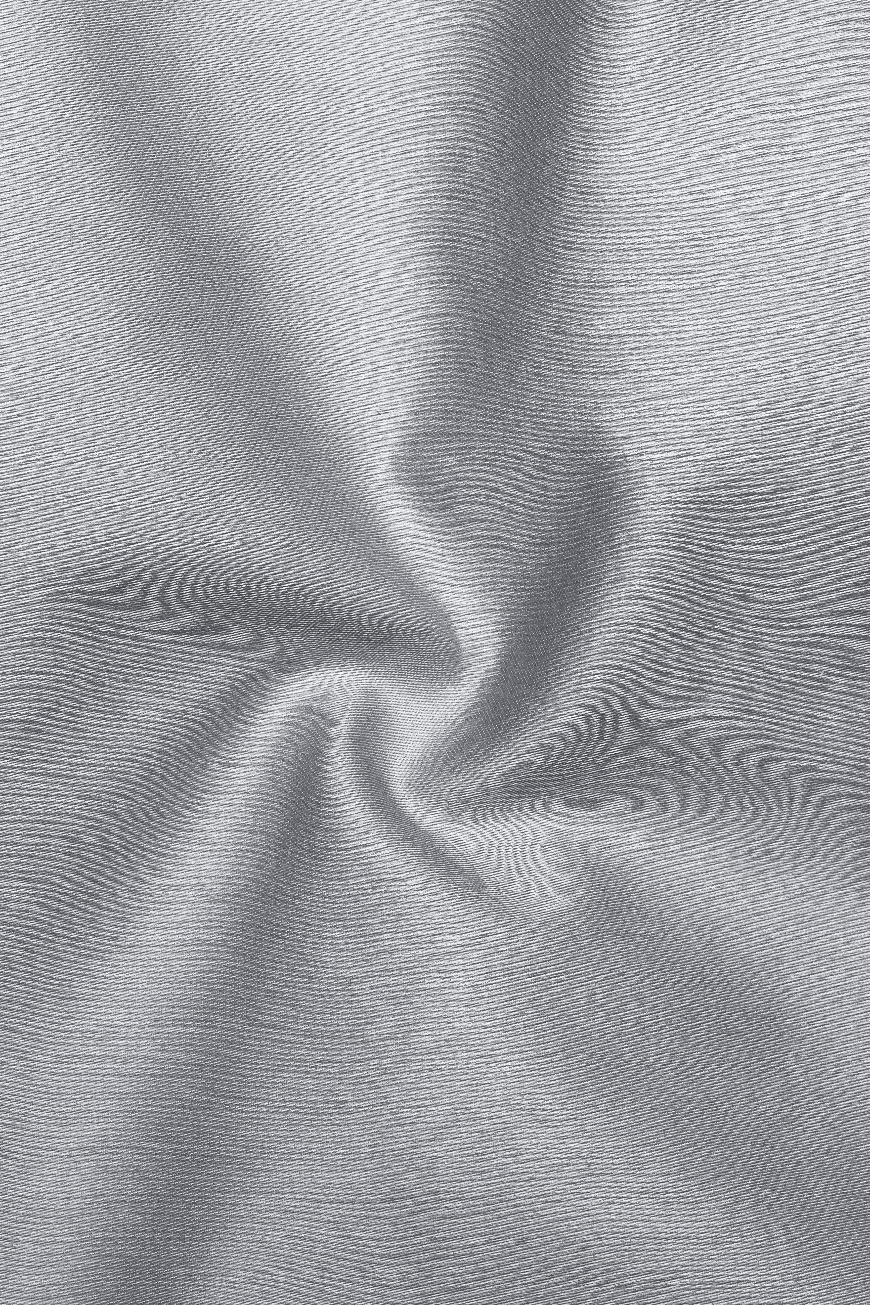 Silvoro-Celeste Gray Subtle Sheen Super Soft Premium Cotton Dress Shirt