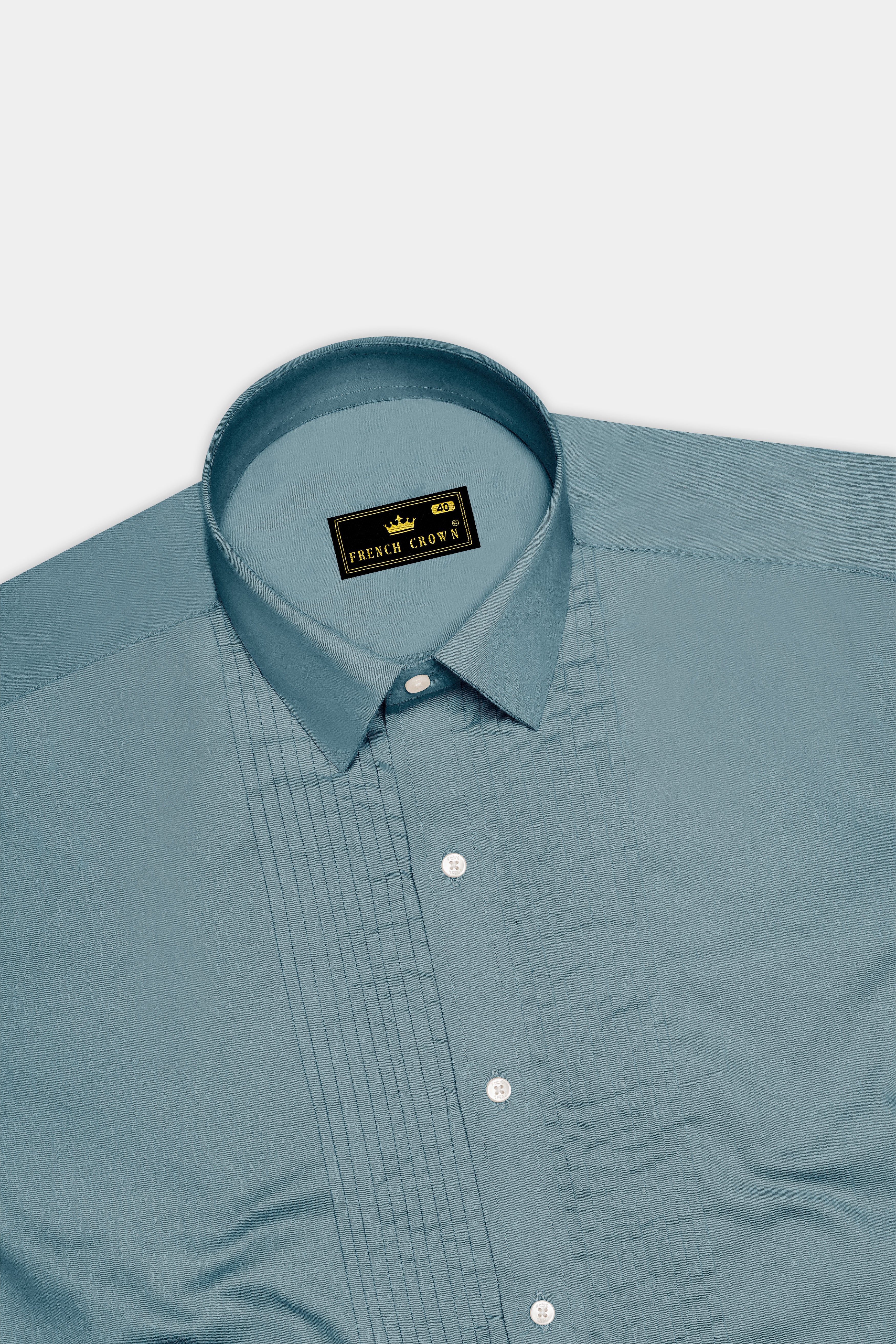 Lustraro-Cadet Green Subtle Sheen Super Soft Premium Cotton Tuxedo Dress Shirt 14197-TXD-38, 14197-TXD-H-38, 14197-TXD-39, 14197-TXD-H-39, 14197-TXD-40, 14197-TXD-H-40, 14197-TXD-42, 14197-TXD-H-42, 14197-TXD-44, 14197-TXD-H-44, 14197-TXD-46, 14197-TXD-H-46, 14197-TXD-48, 14197-TXD-H-48, 14197-TXD-50, 14197-TXD-H-50, 14197-TXD-52, 14197-TXD-H-52