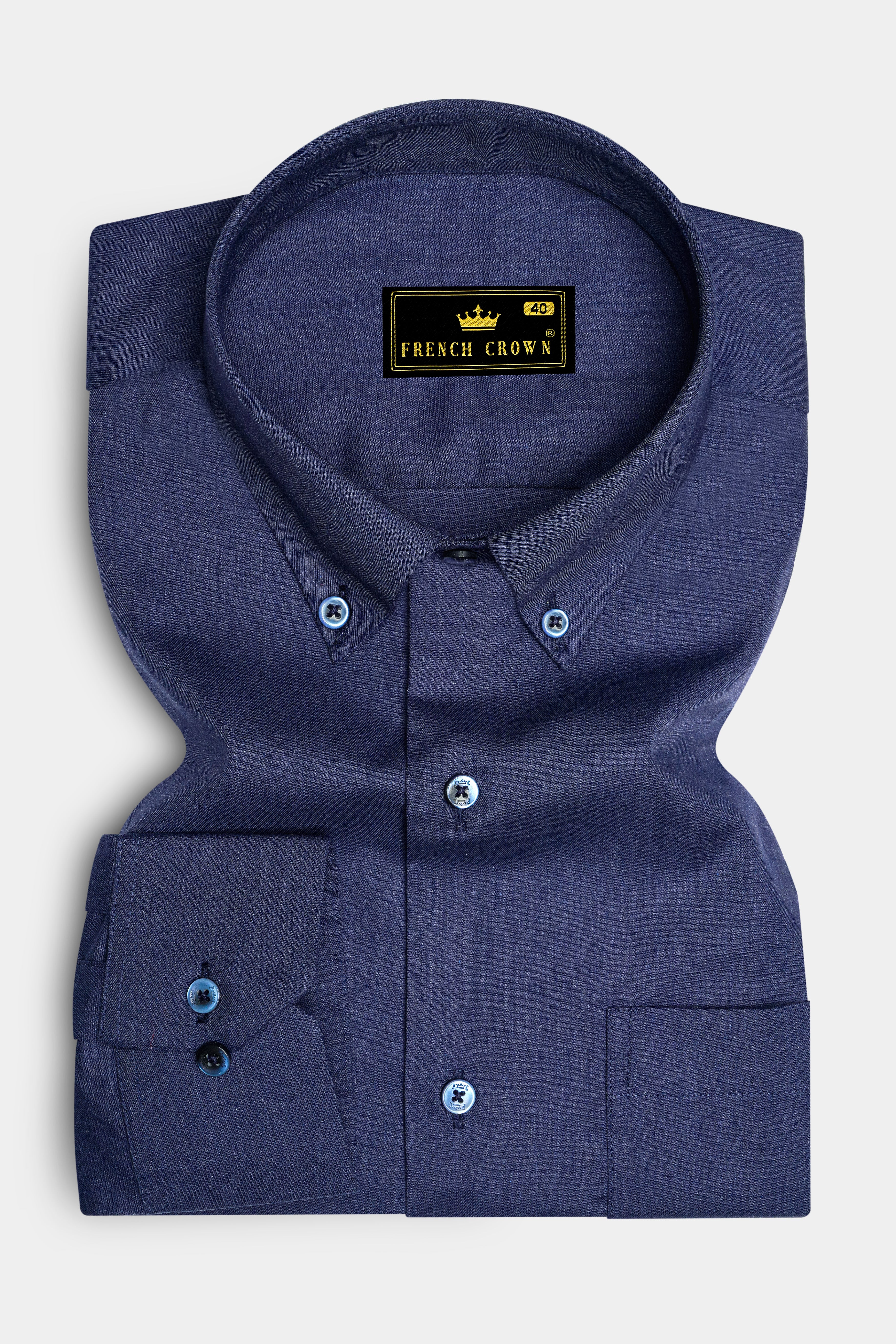 Nocturo Rhino Blue Textured Premium Denim Dress Shirt 14277-BD-BLE-38, 14277-BD-BLE-H-38, 14277-BD-BLE-39, 14277-BD-BLE-H-39, 14277-BD-BLE-40, 14277-BD-BLE-H-40, 14277-BD-BLE-42, 14277-BD-BLE-H-42, 14277-BD-BLE-44, 14277-BD-BLE-H-44, 14277-BD-BLE-46, 14277-BD-BLE-H-46, 14277-BD-BLE-48, 14277-BD-BLE-H-48, 14277-BD-BLE-50, 14277-BD-BLE-H-50, 14277-BD-BLE-52, 14277-BD-BLE-H-52