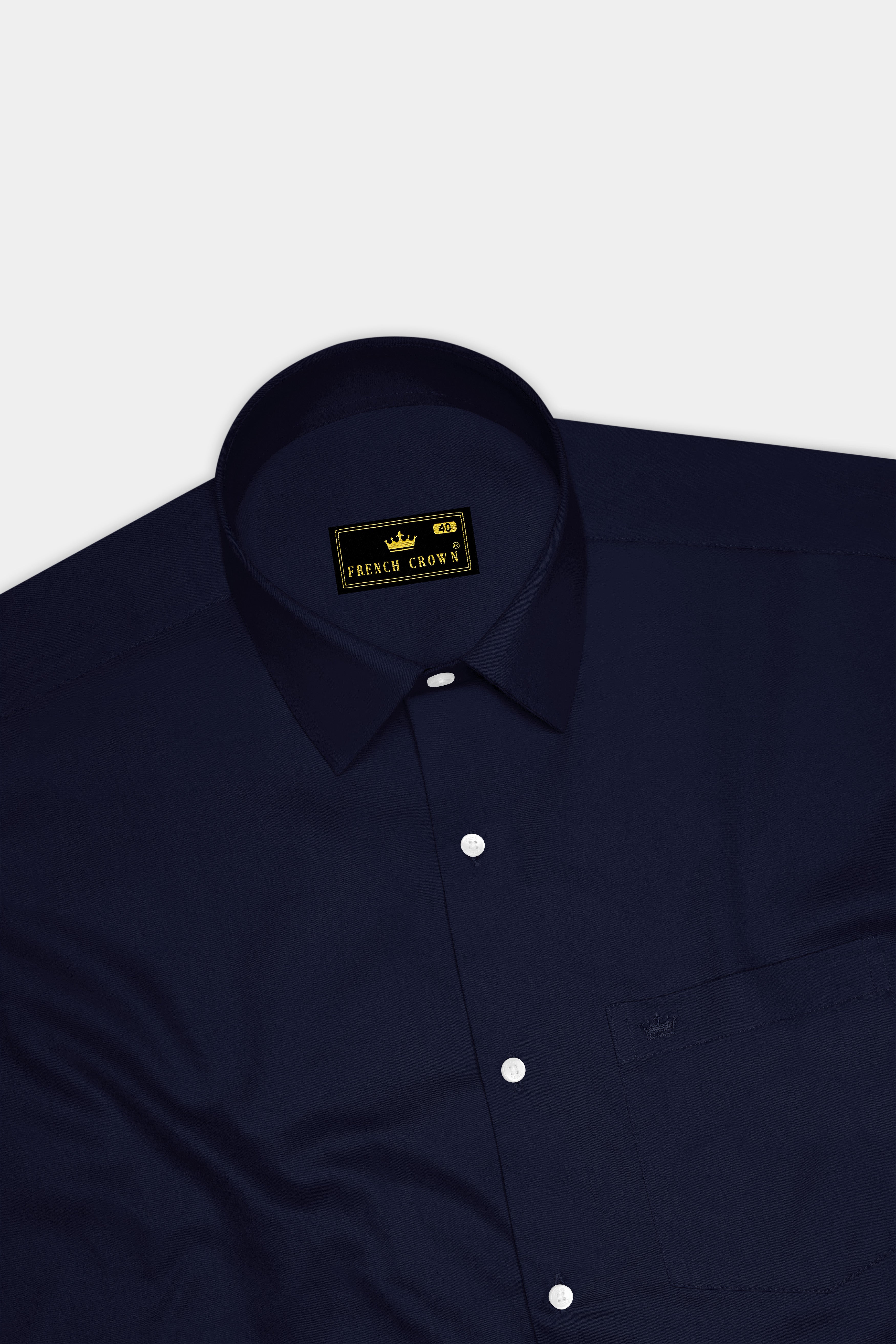Celesto-Mirage Blue Subtle Sheen Super Soft Premium Cotton Dress Shirt