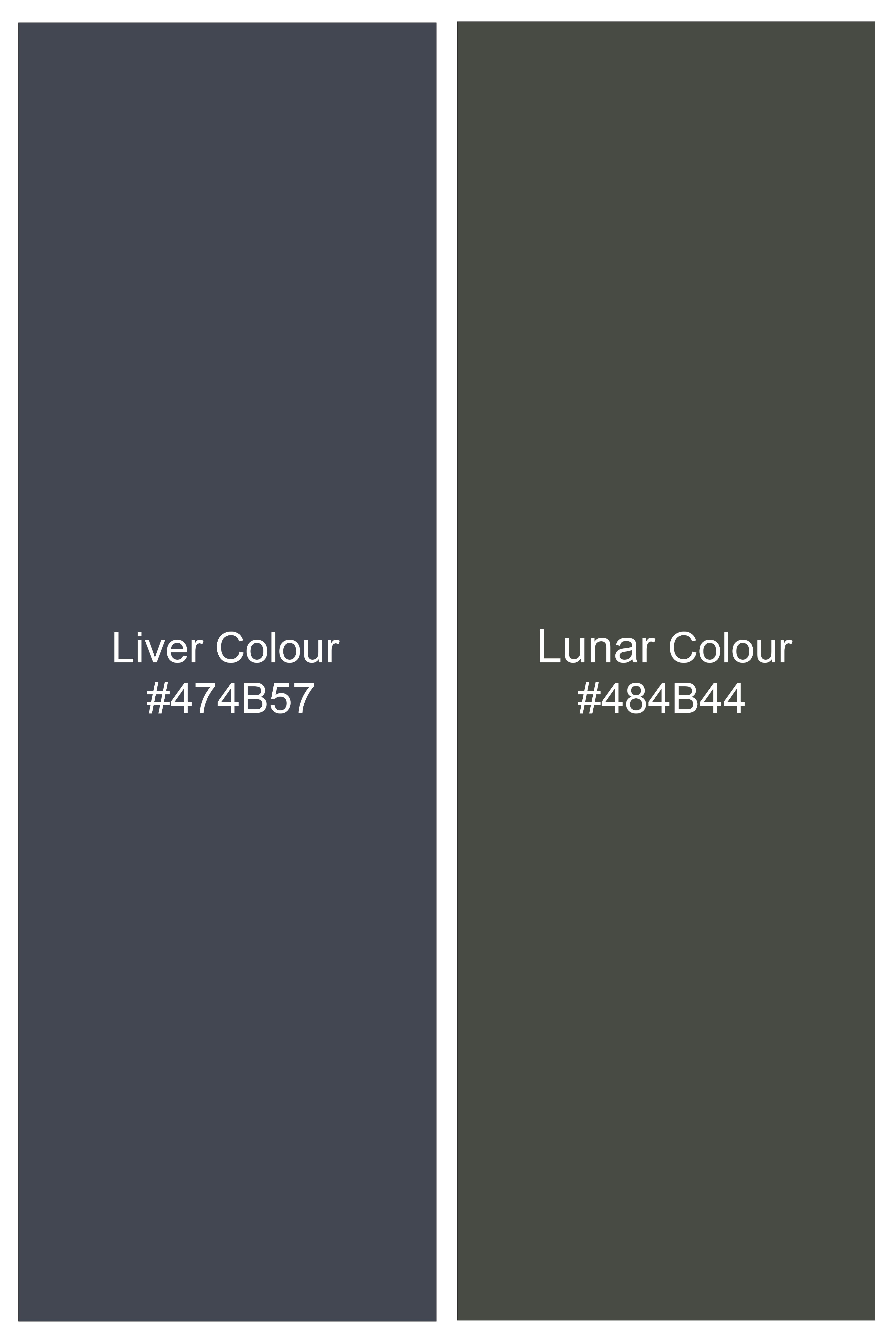 Camoir-Liver Gray And Lunar Green Camouflage Printed Heavyweight Designer Hoodie with Zipper Closure