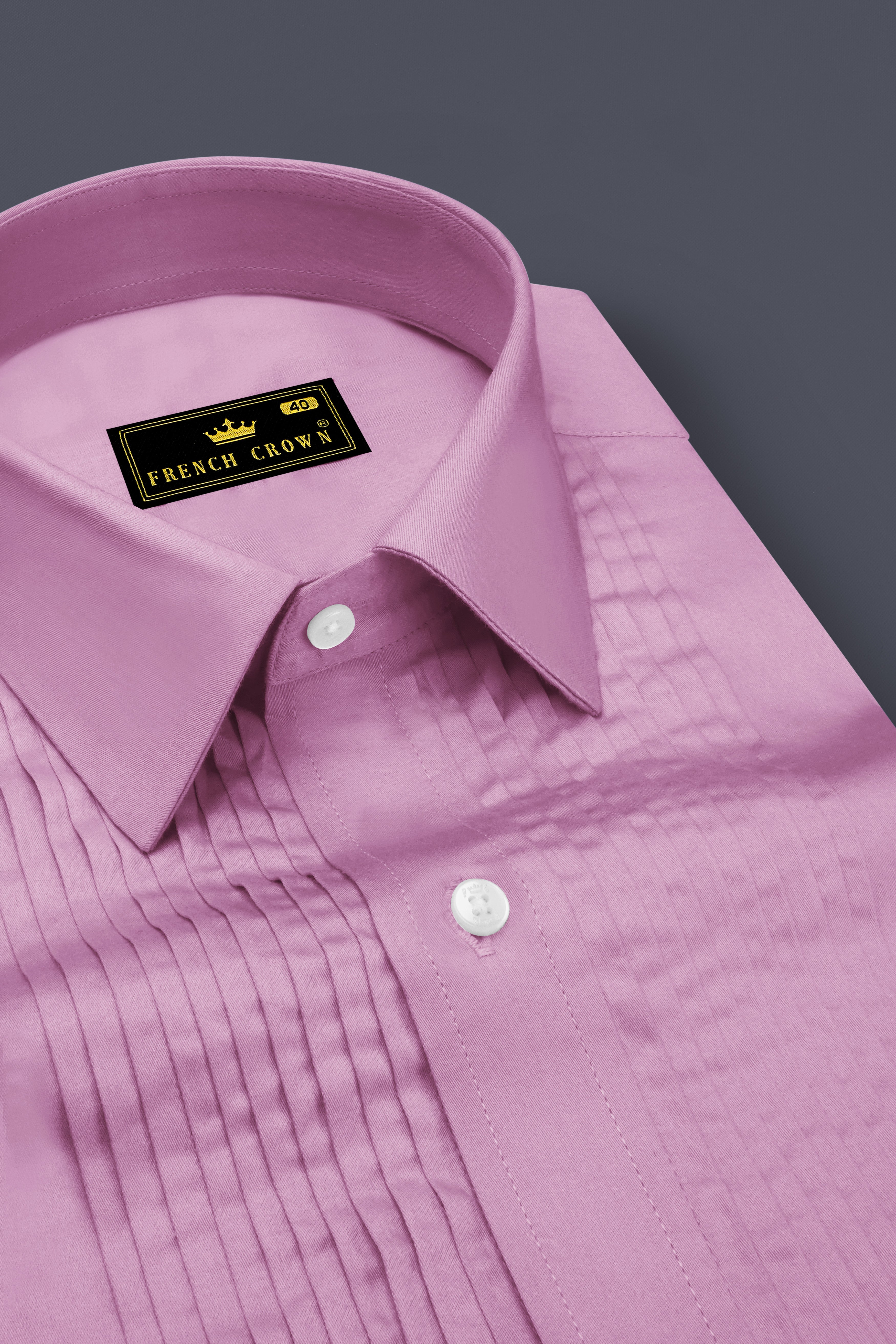 Blushoro-Viola Pink Subtle Sheen Super Soft Premium Cotton Tuxedo Dress Shirt 14400-TXD-38, 14400-TXD-H-38, 14400-TXD-39, 14400-TXD-H-39, 14400-TXD-40, 14400-TXD-H-40, 14400-TXD-42, 14400-TXD-H-42, 14400-TXD-44, 14400-TXD-H-44, 14400-TXD-46, 14400-TXD-H-46, 14400-TXD-48, 14400-TXD-H-48, 14400-TXD-50, 14400-TXD-H-50, 14400-TXD-52, 14400-TXD-H-52