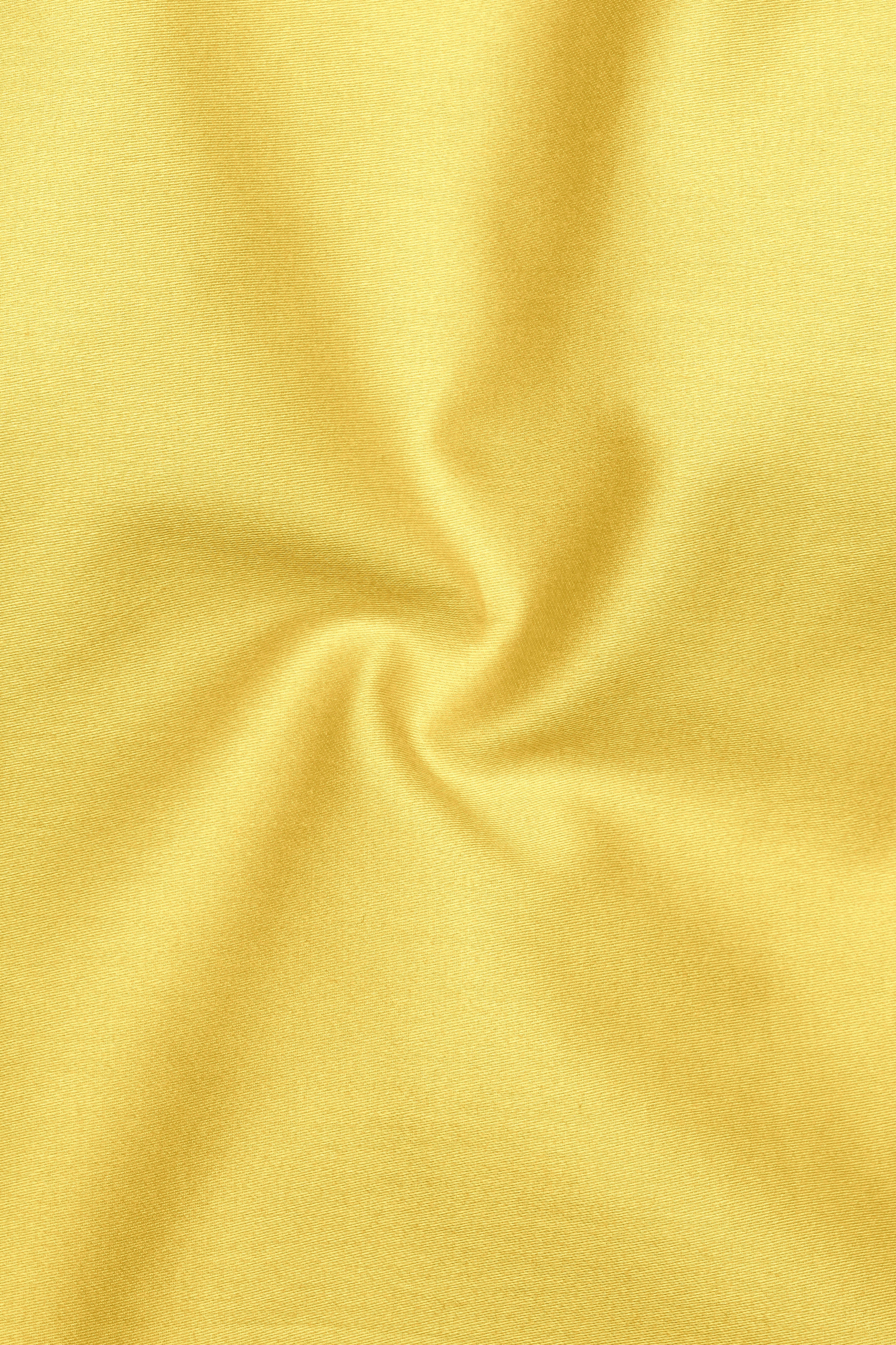 Aurion-Desert Yellow Subtle Sheen Super Soft Premium Cotton Mandarin Dress Shirt