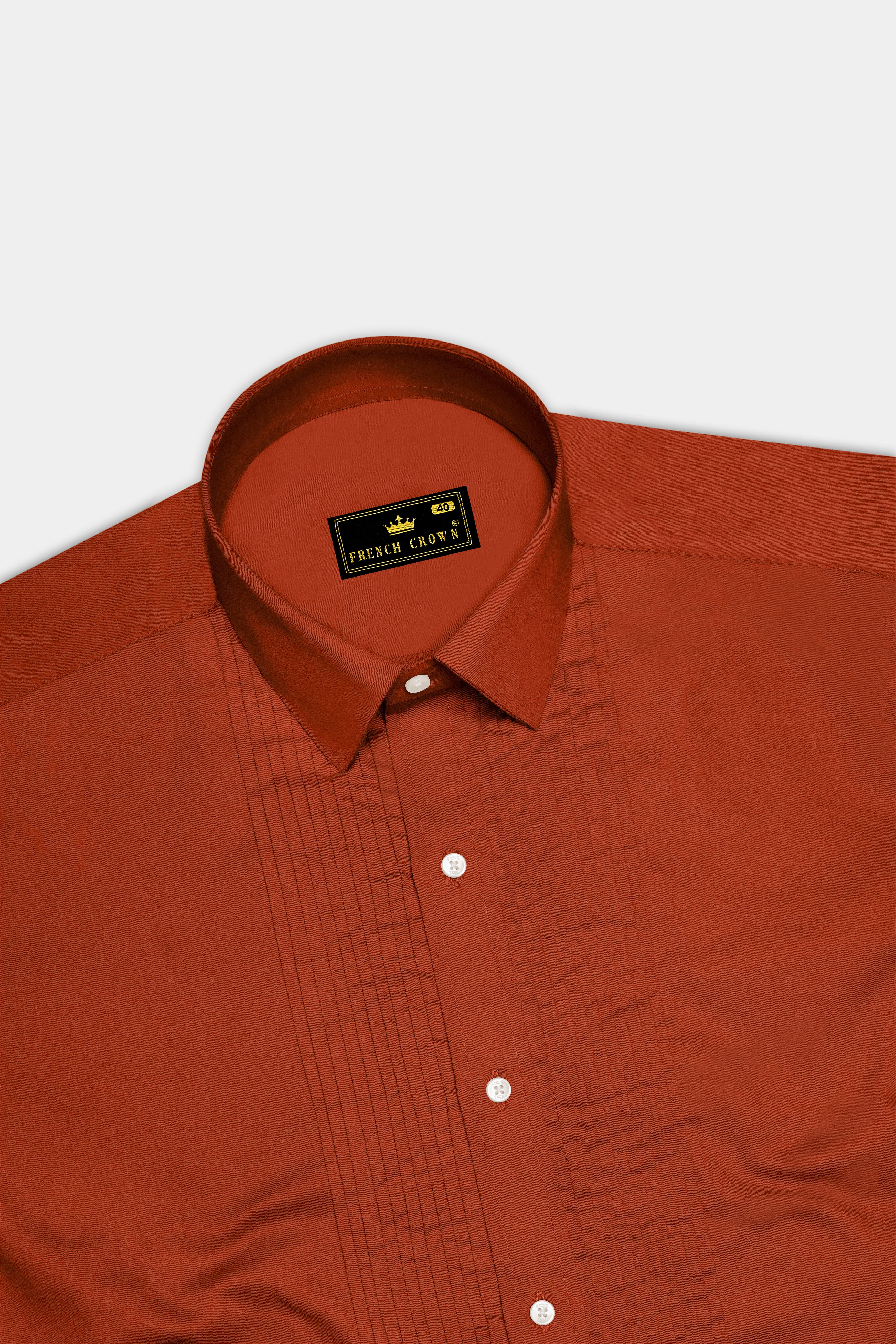 Amberon-Cognac Orange Subtle Sheen Super Soft Premium Cotton Tuxedo Dress Shirt 14425-TXD-38, 14425-TXD-H-38, 14425-TXD-39, 14425-TXD-H-39, 14425-TXD-40, 14425-TXD-H-40, 14425-TXD-42, 14425-TXD-H-42, 14425-TXD-44, 14425-TXD-H-44, 14425-TXD-46, 14425-TXD-H-46, 14425-TXD-48, 14425-TXD-H-48, 14425-TXD-50, 14425-TXD-H-50, 14425-TXD-52, 14425-TXD-H-52