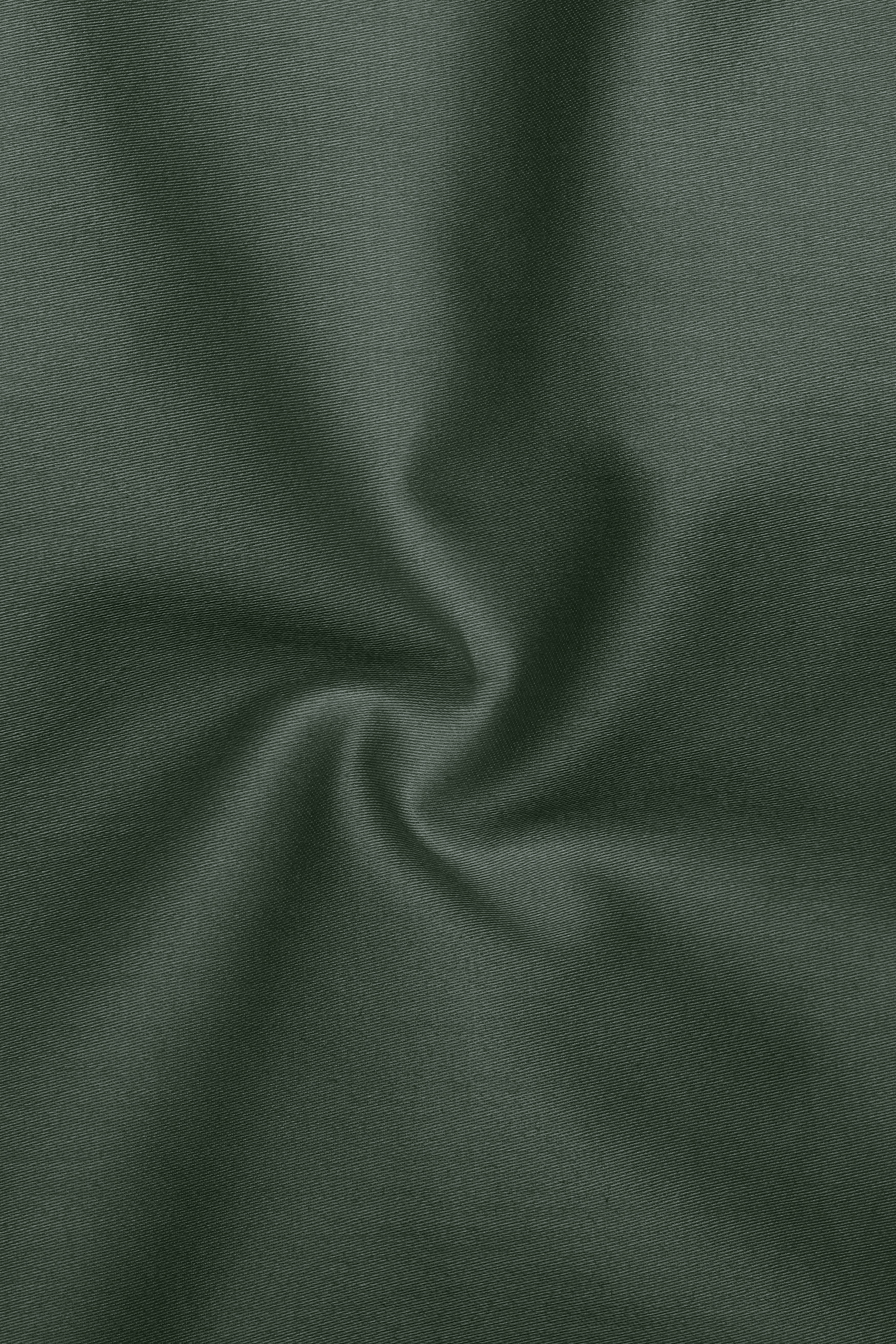 Sylvoro-Nandor Green Subtle Sheen Super Soft Premium Cotton Dress Shirt