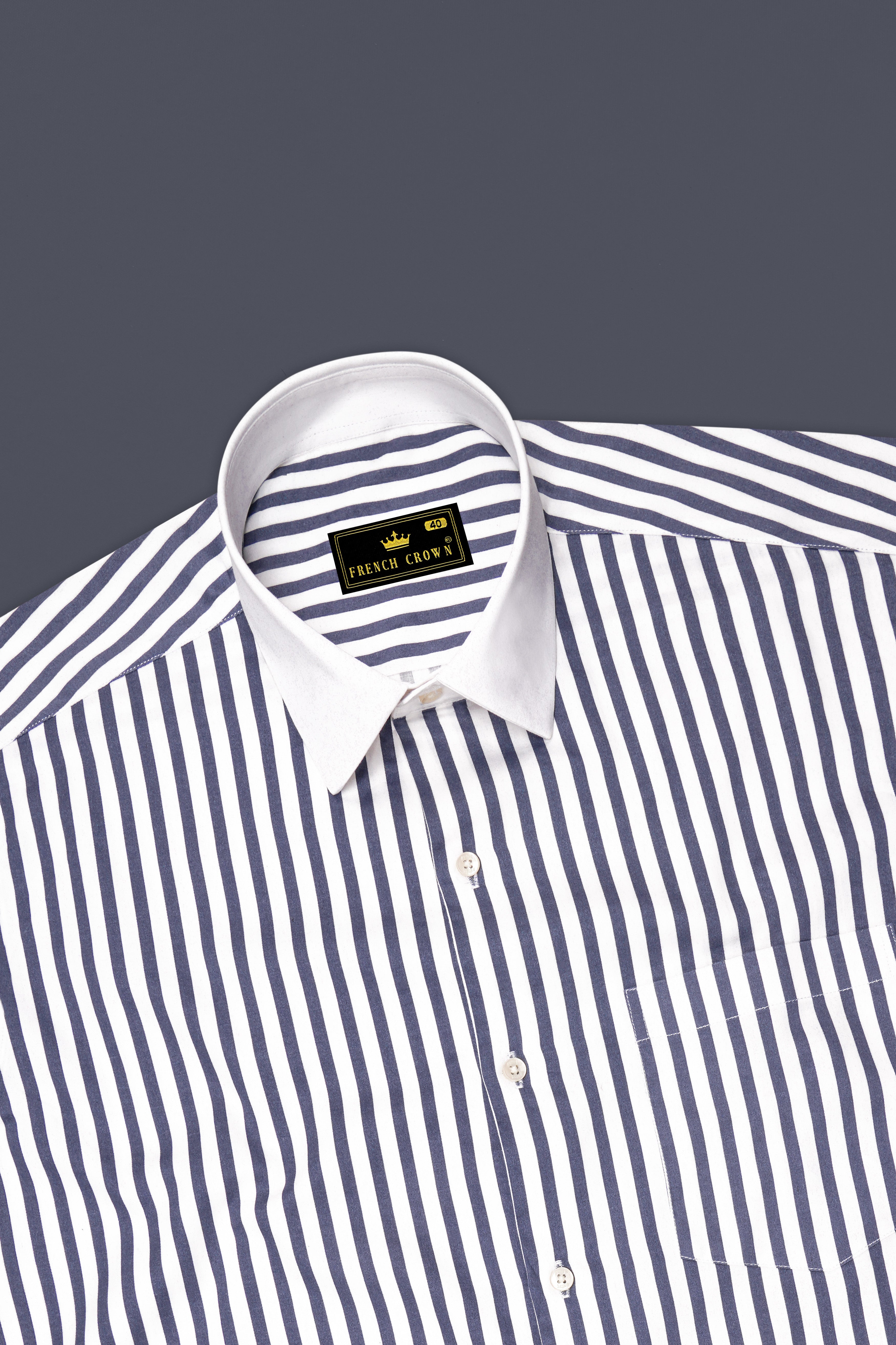 Monovelle-Storm Gray And Bright White Candy Striped Super Soft Premium Cotton Dress White Cuff Collar Shirt 14508-WCC-38, 14508-WCC-H-38, 14508-WCC-39, 14508-WCC-H-39, 14508-WCC-40, 14508-WCC-H-40, 14508-WCC-42, 14508-WCC-H-42, 14508-WCC-44, 14508-WCC-H-44, 14508-WCC-46, 14508-WCC-H-46, 14508-WCC-48, 14508-WCC-H-48, 14508-WCC-50, 14508-WCC-H-50, 14508-WCC-52, 14508-WCC-H-52