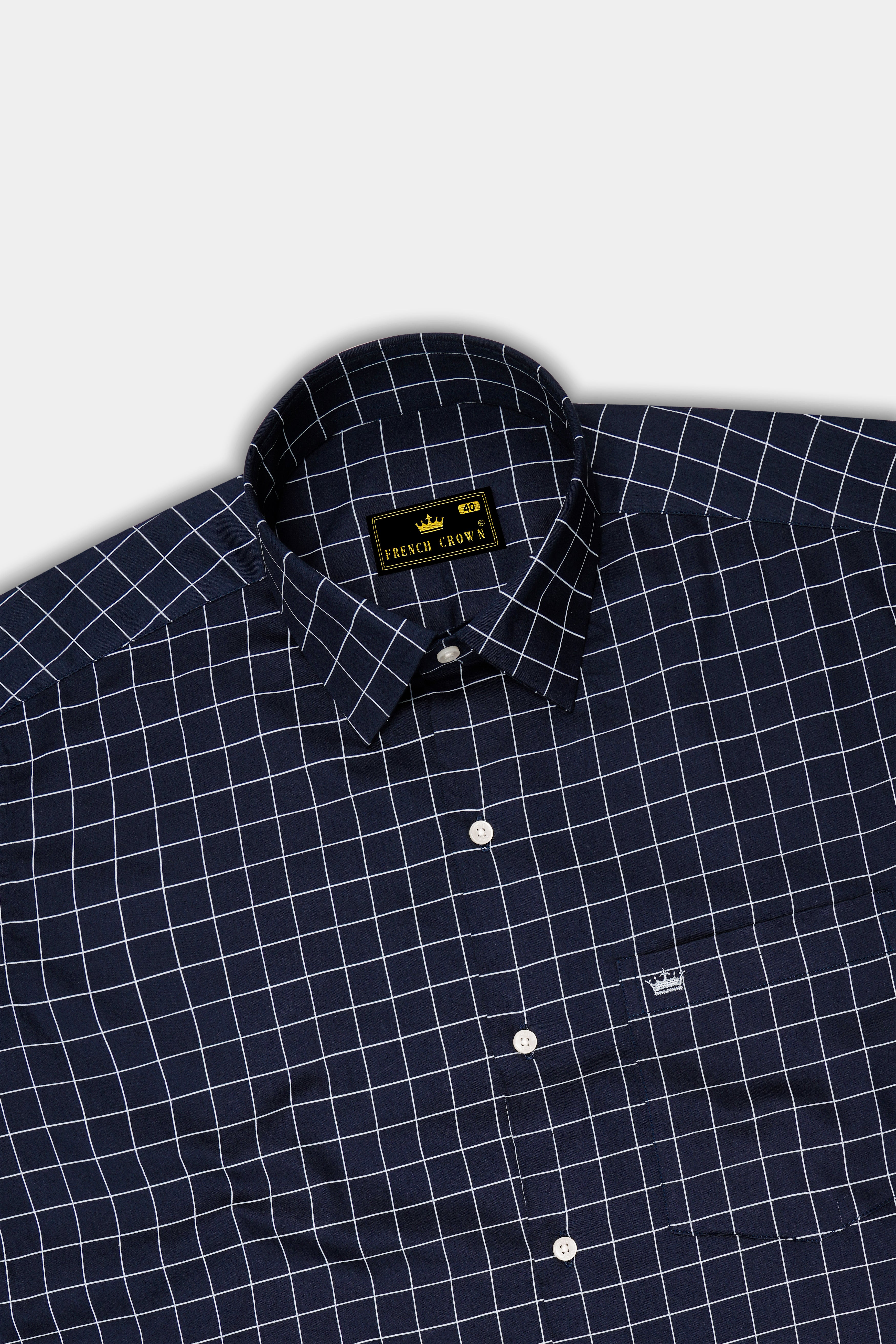 Azure-Mirage Blue And Bright White Windowpane Subtle Sheen Super Soft Premium Cotton Dress Shirt 14552-38, 14552-H-38, 14552-39, 14552-H-39, 14552-40, 14552-H-40, 14552-42, 14552-H-42, 14552-44, 14552-H-44, 14552-46, 14552-H-46, 14552-48, 14552-H-48, 14552-50, 14552-H-50, 14552-52, 14552-H-52