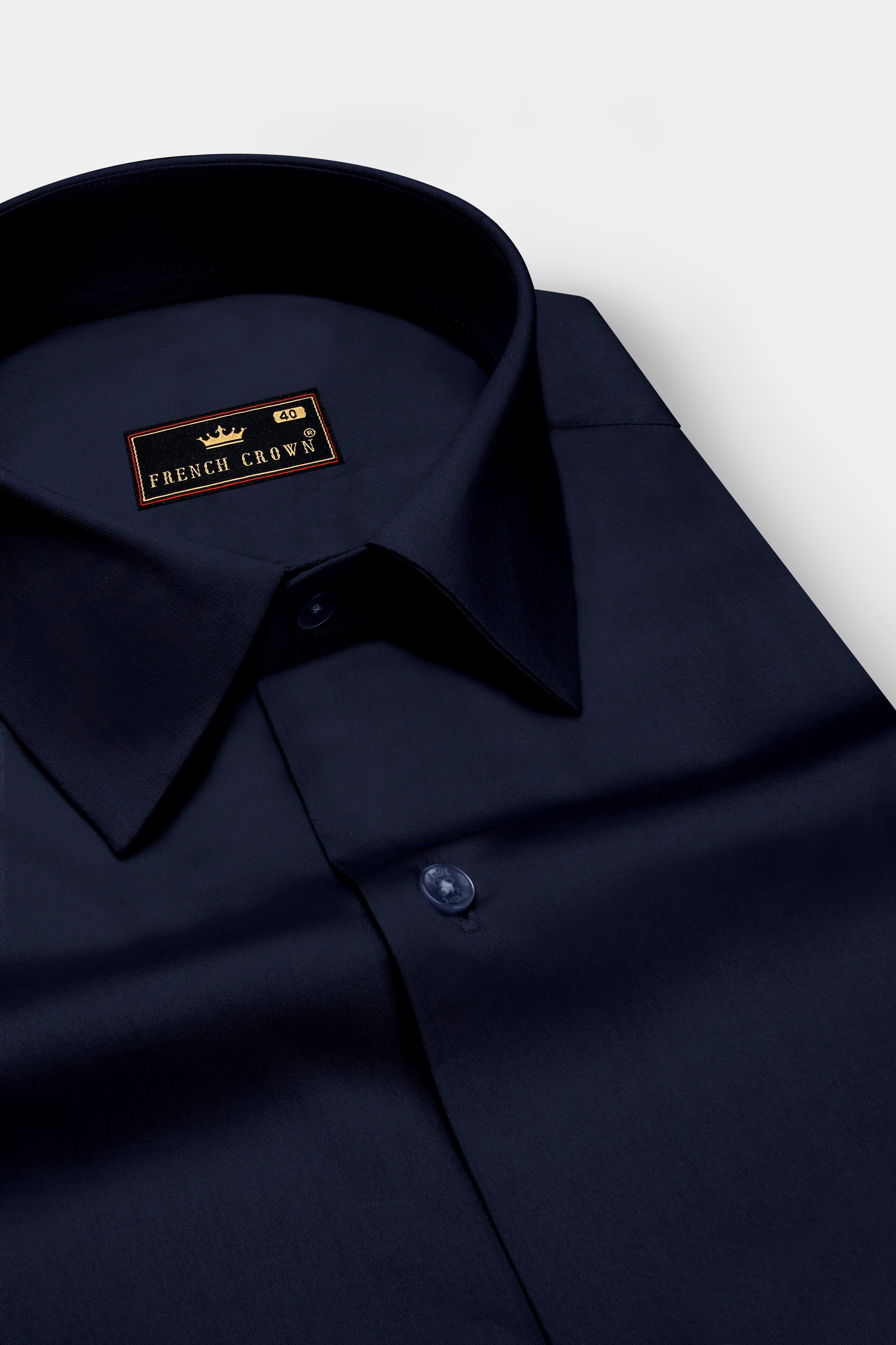 Azure-Jaguar Blue Super Soft Premium Cotton Dress Shirt