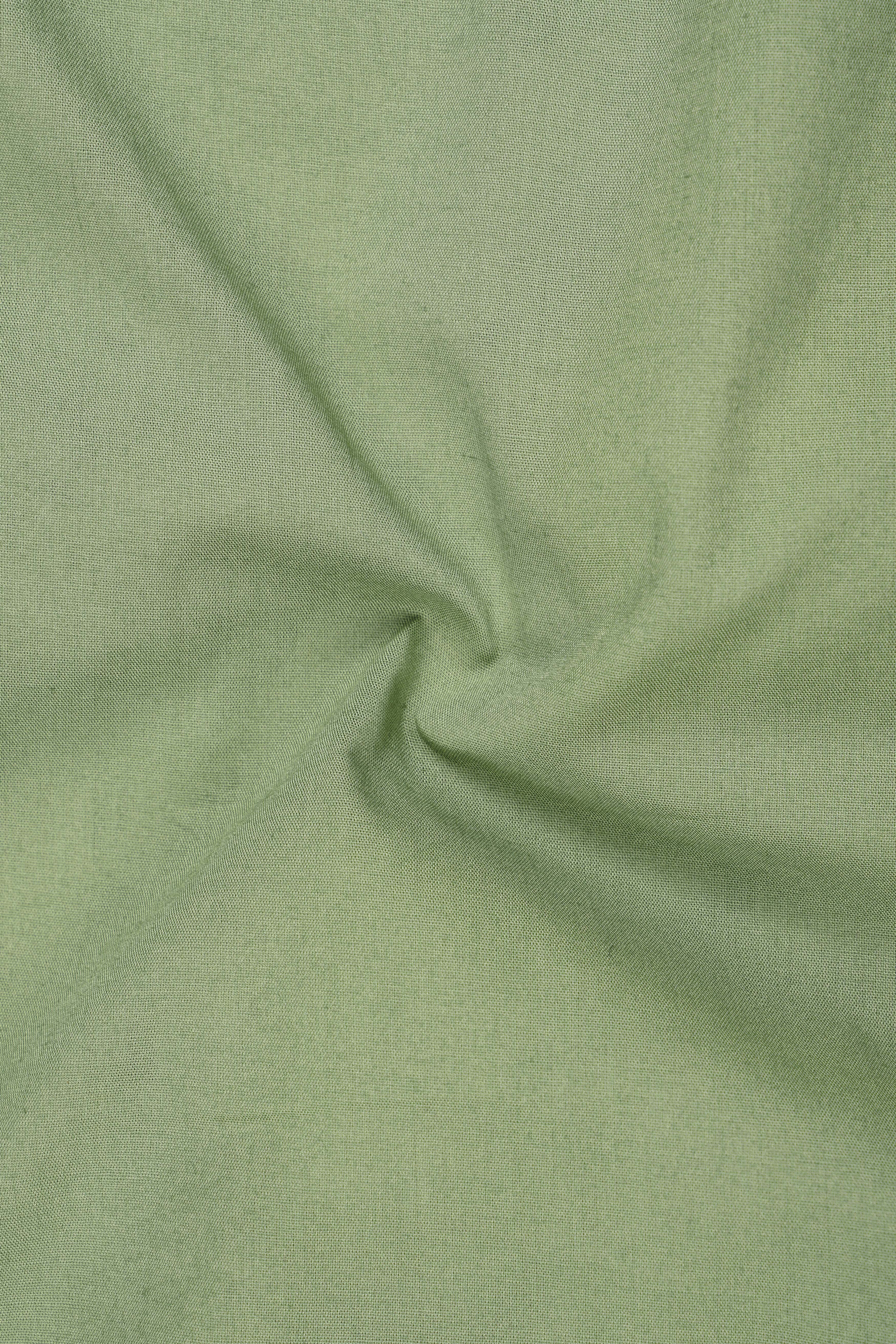 Verdant-Battleship Green Super Soft Premium Cotton Dress Shirt