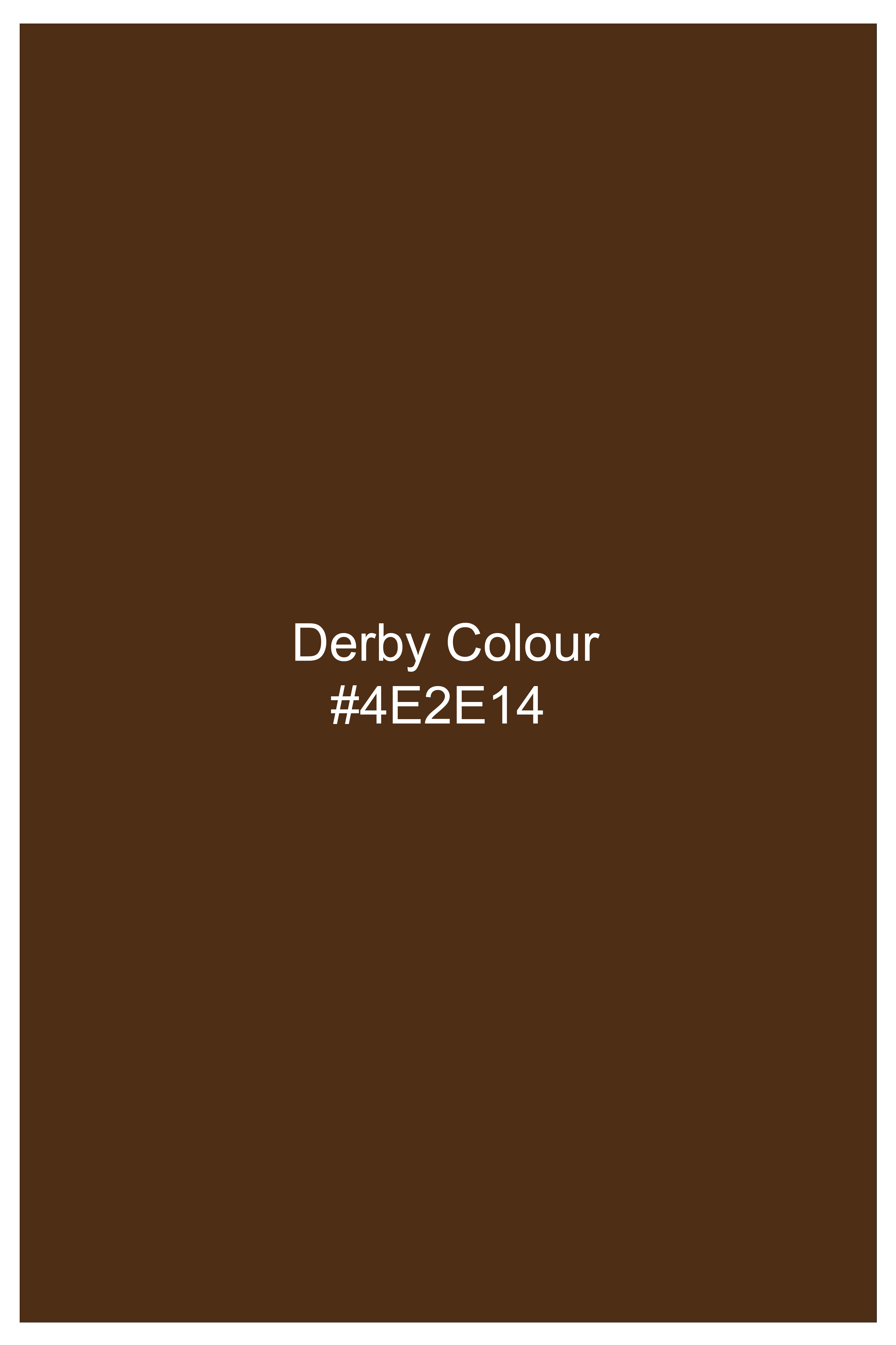 Terra-Derby Brown Luxurious Linen Casual Kurta Shirt