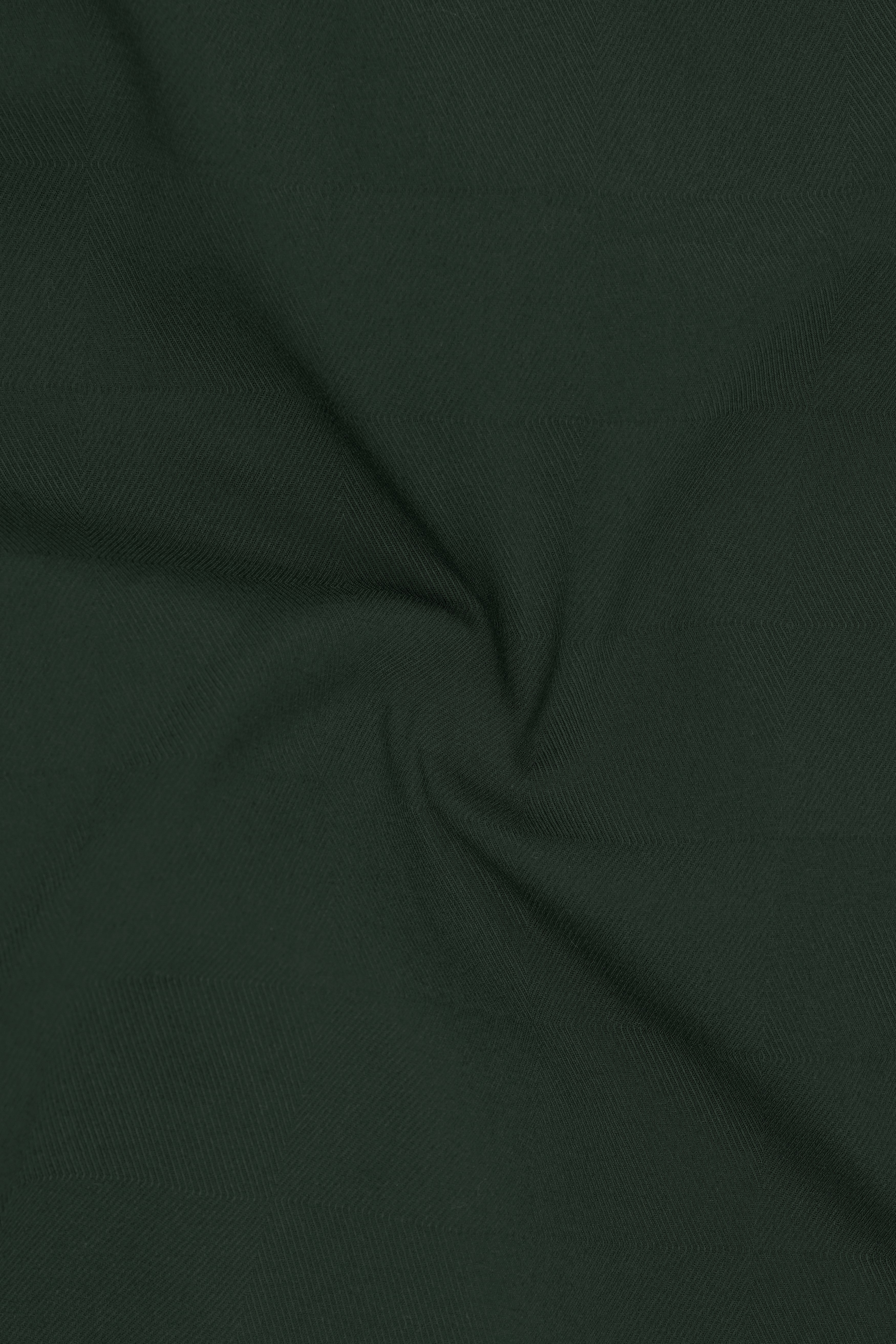 Arden-Timber Green Dobby Textured Premium Giza Cotton Dress Shirt