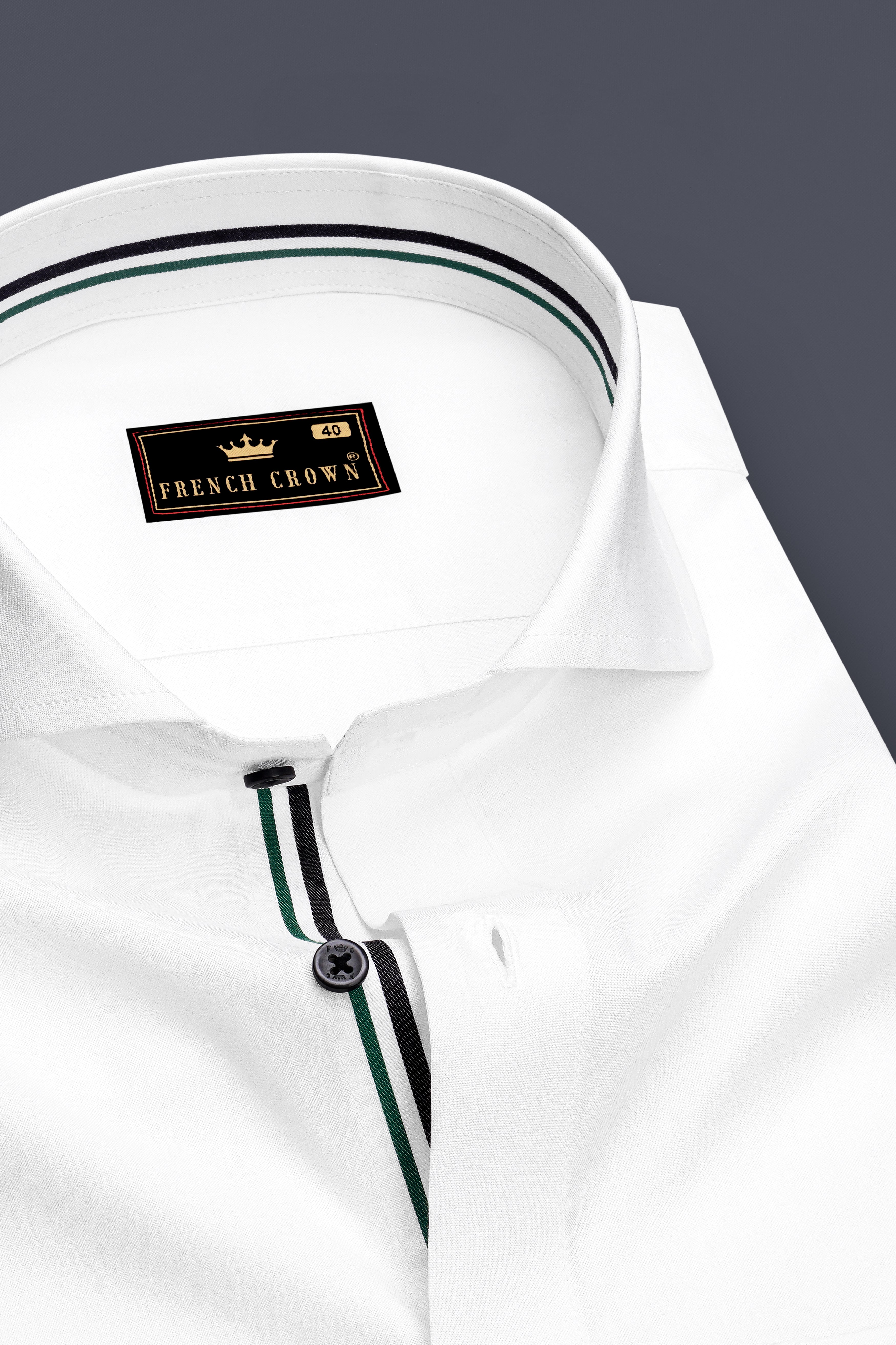 Zenith-Bright White Super Soft Premium Cotton Dress Shirt