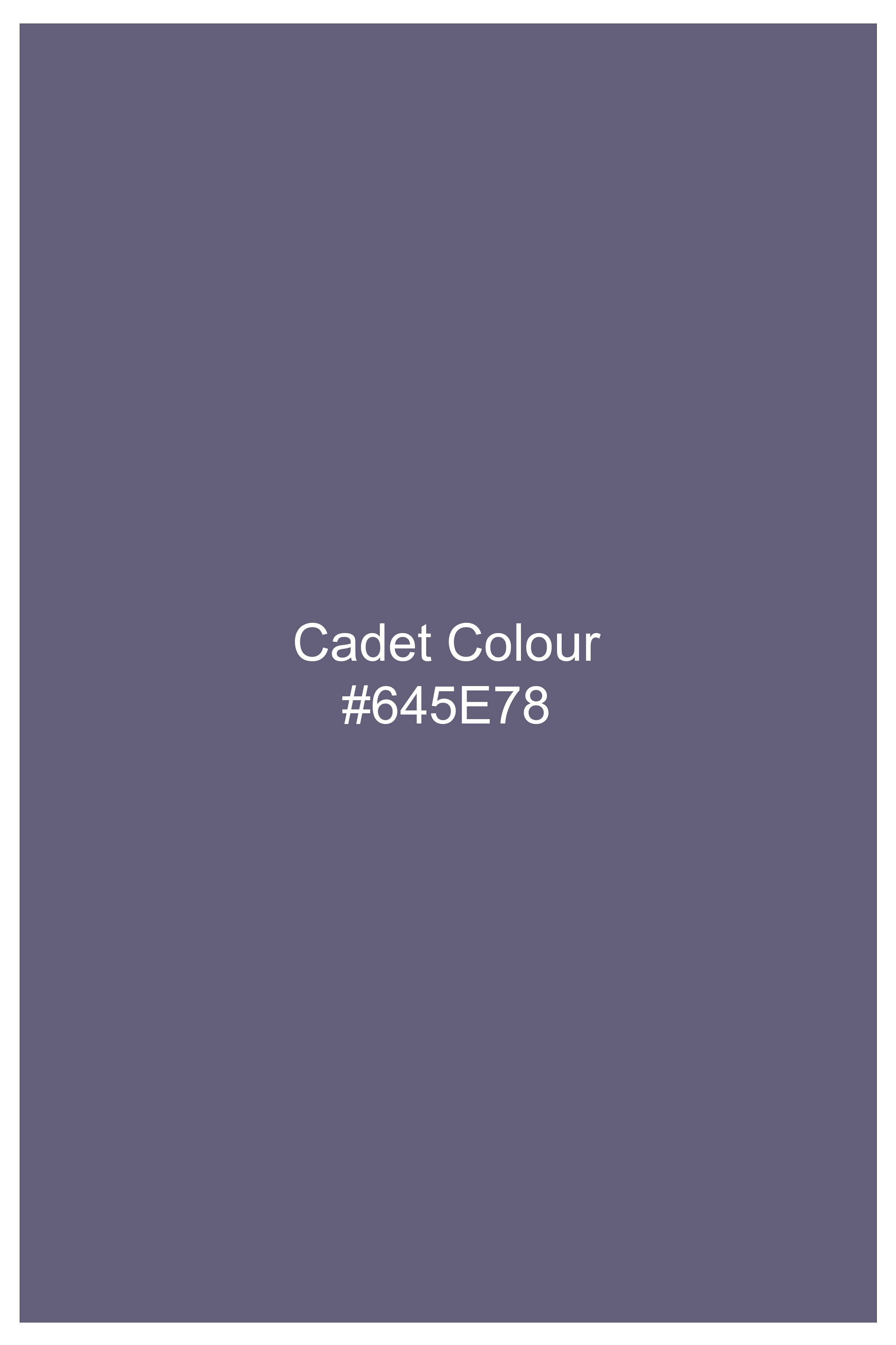 Lumen-Cadet Blue Abstract Printed Super Soft Tencel Casual Shirt