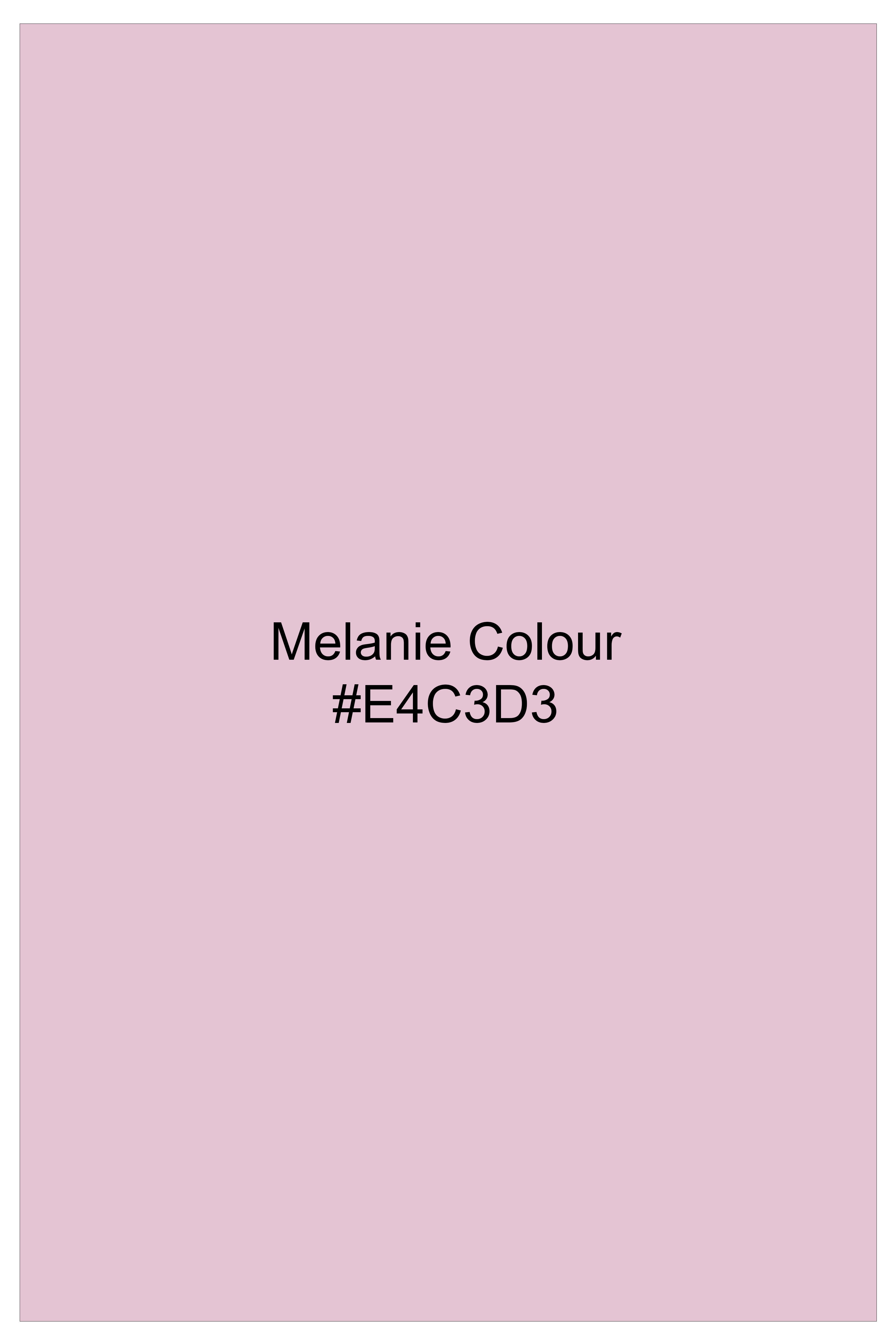 Velour-Melanie Pink Dobby Textured Premium Giza Cotton White Cuff Collar Dress Shirt