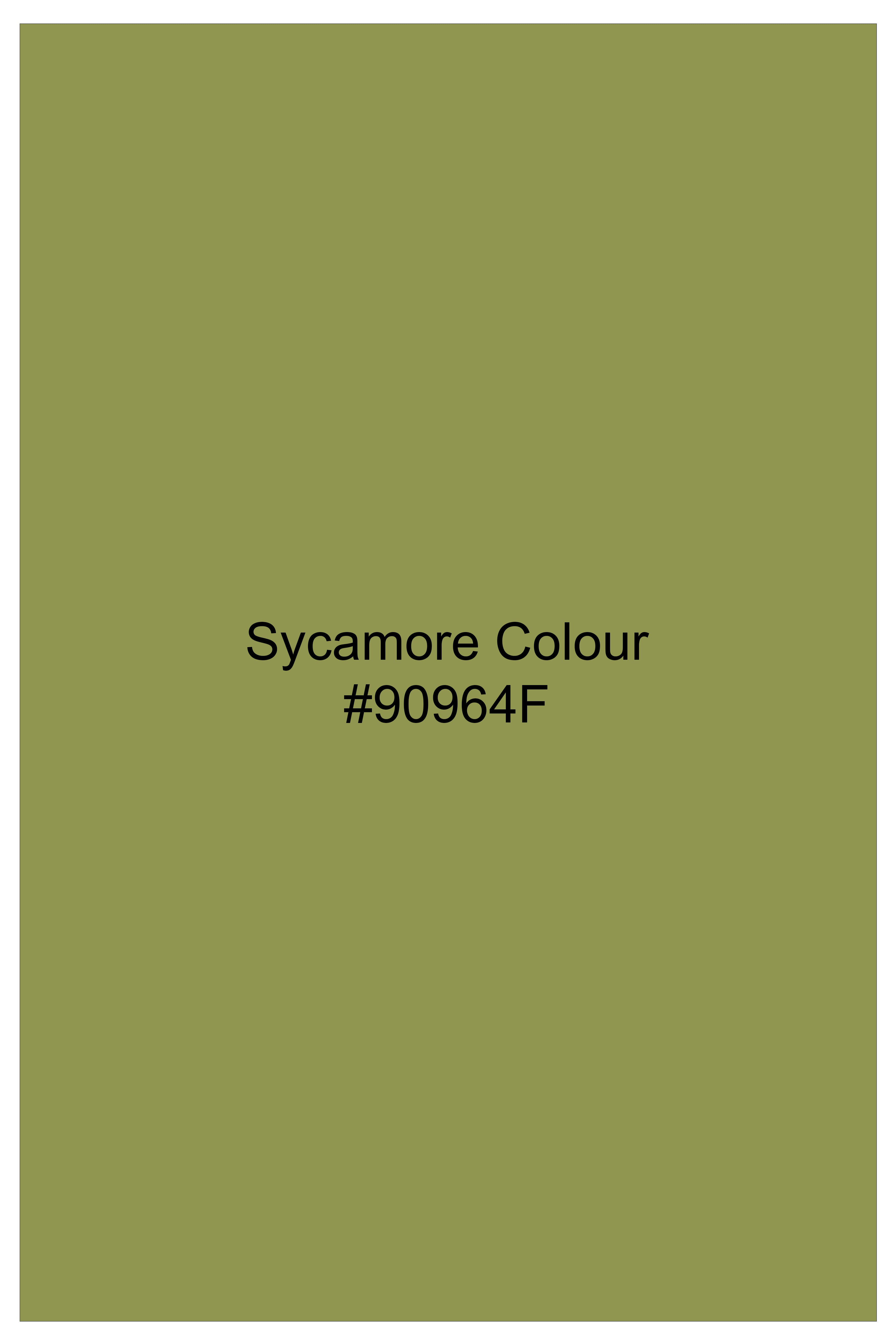 Mossen-Sycamore Green Oxford Premium Cotton Dress Shirt
