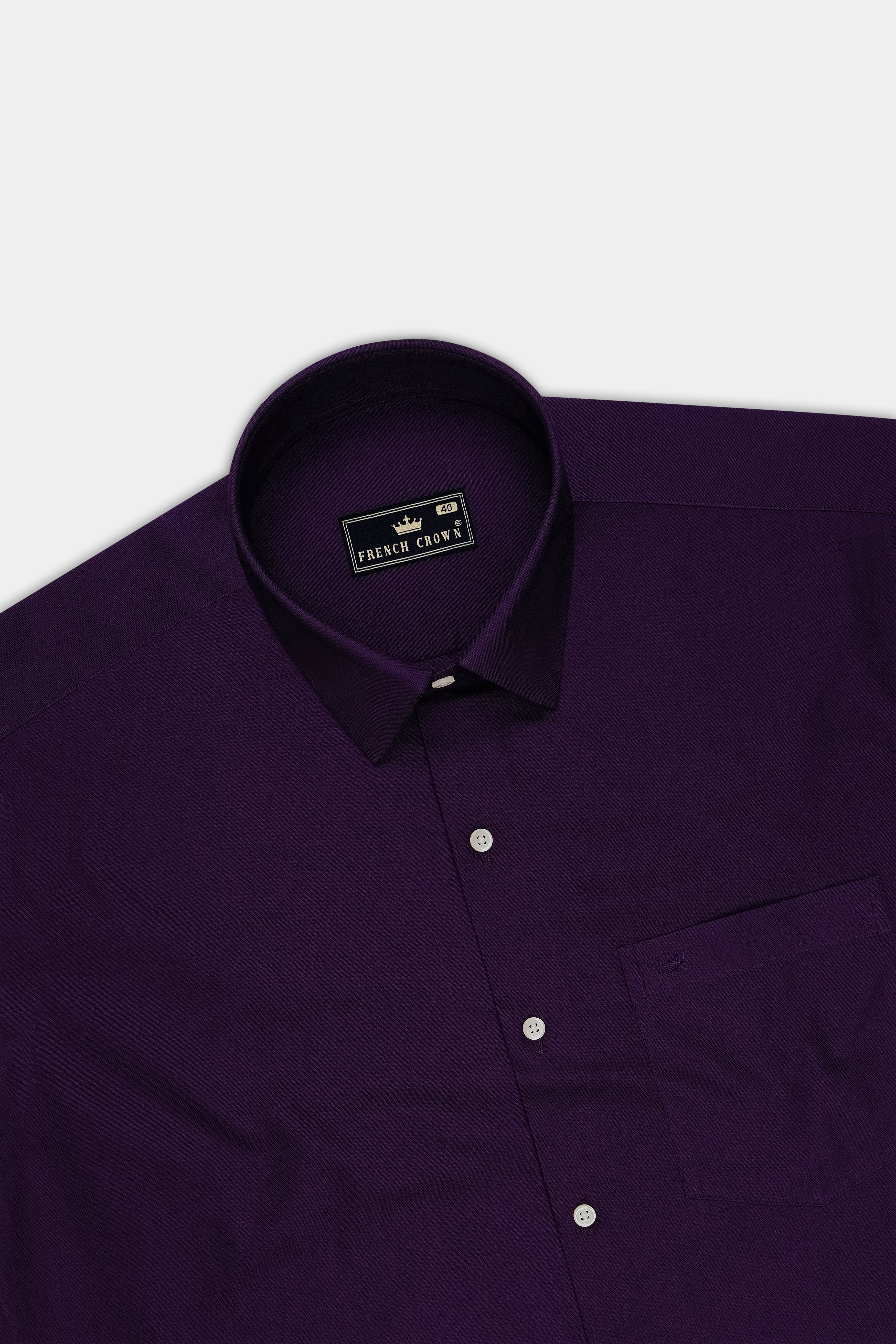 Violet-Revolver Purple Oxford Premium Cotton Dress Shirt