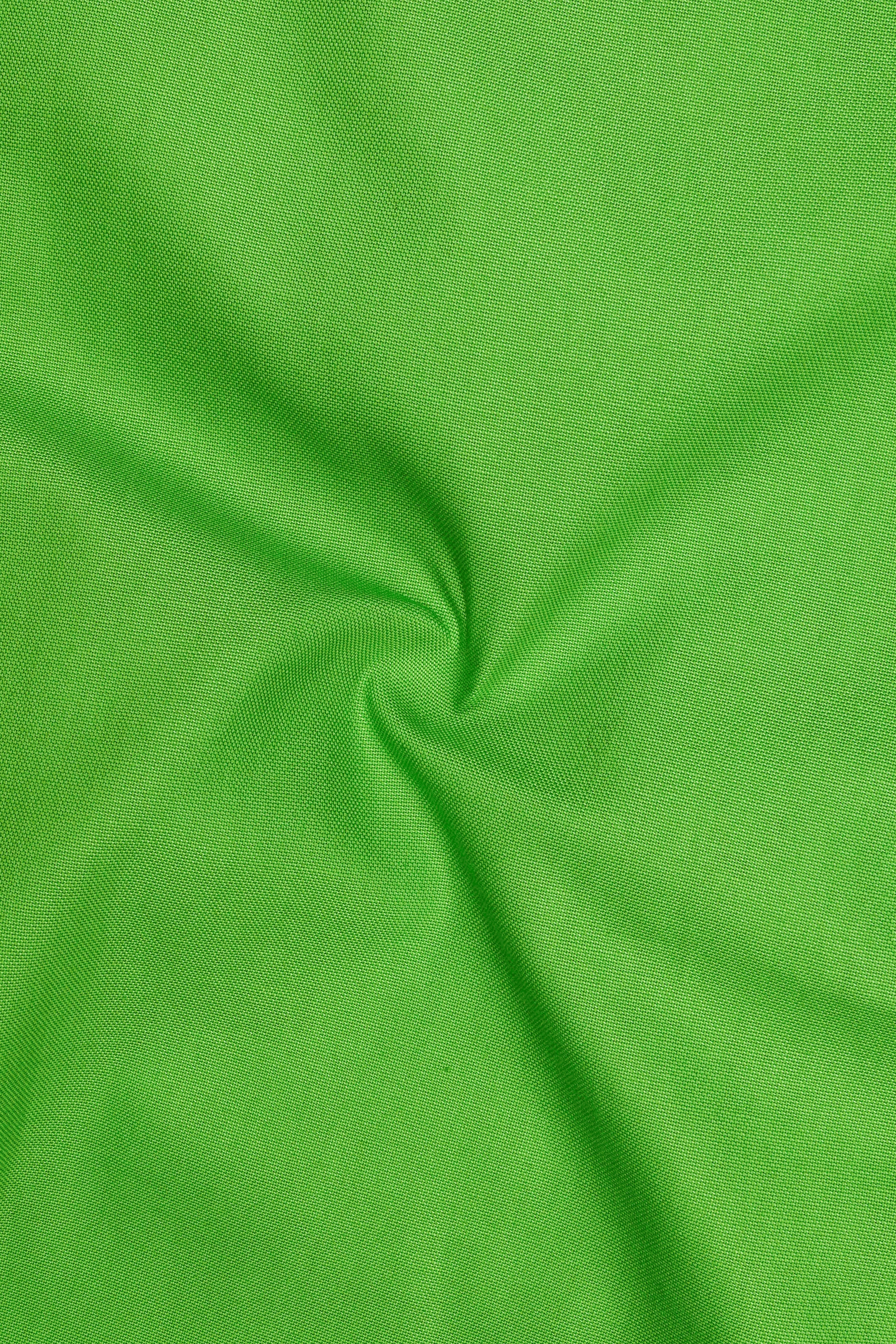 Virent-Mantis Green Oxford Premium Cotton Dress Shirt