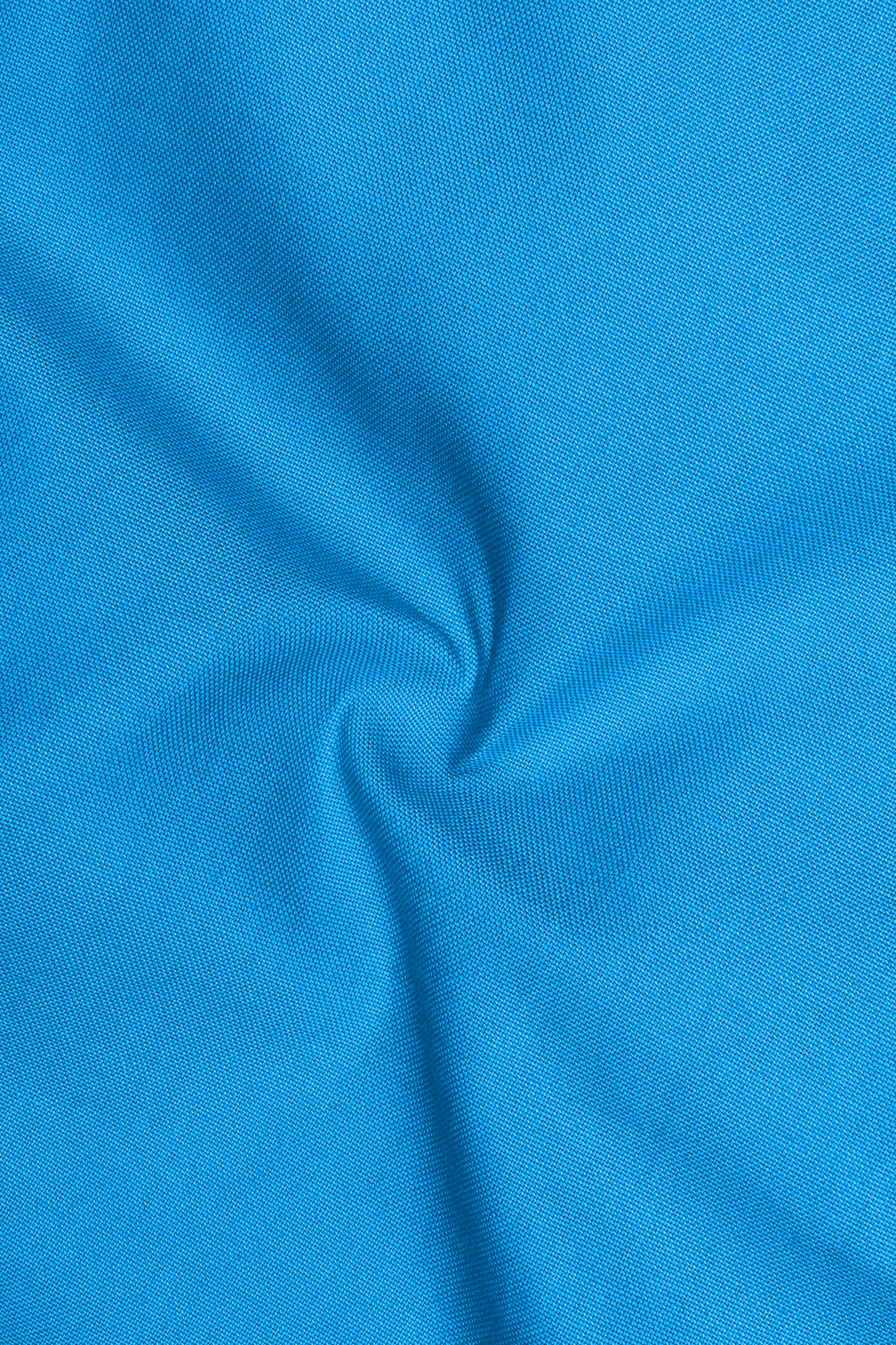 Maris-Azure Blue Oxford Premium Cotton Dress Button Down Shirt