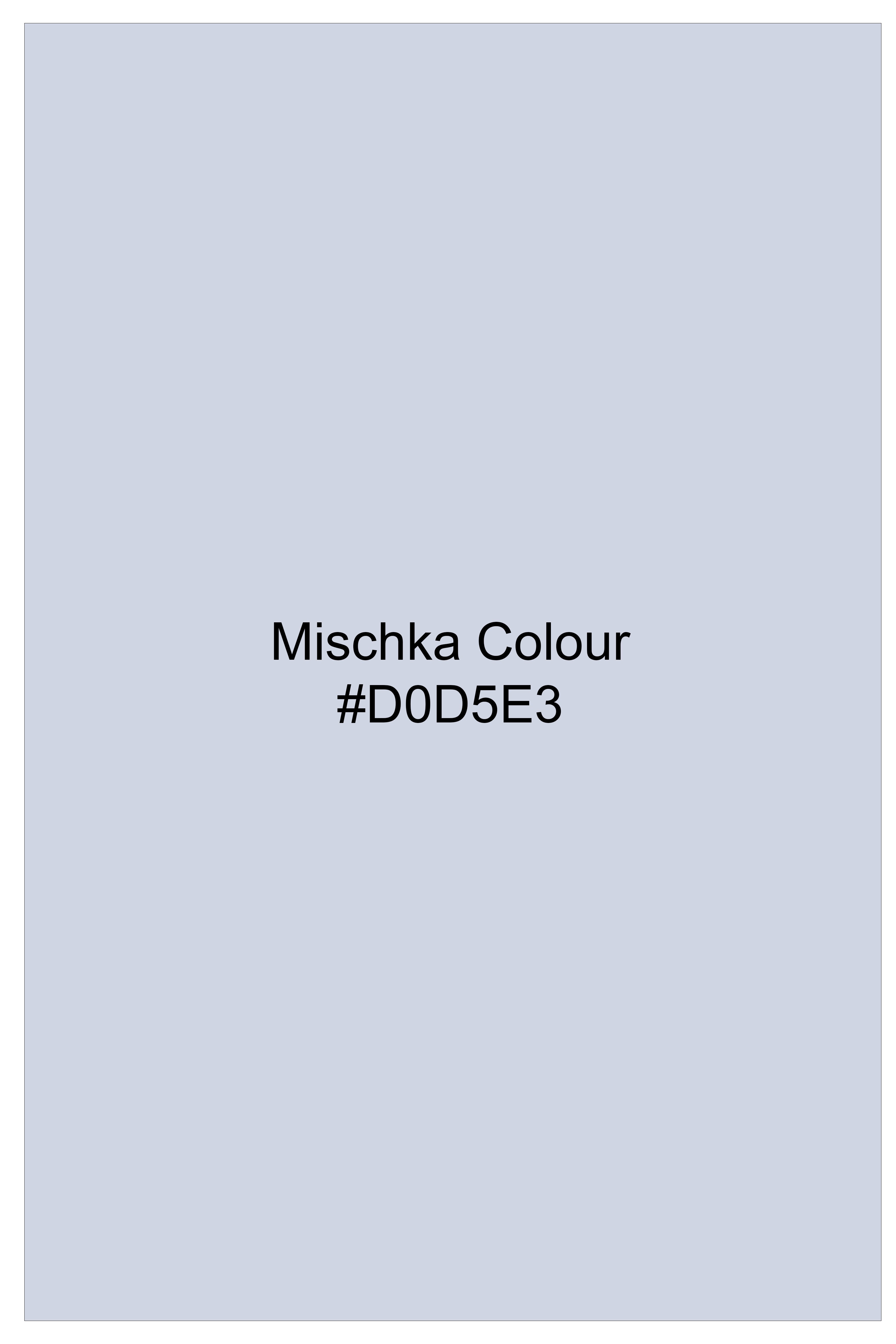 Haven-Mischka Blue Gingham Plaid Super Soft Premium Cotton Casual Kurta Shirt