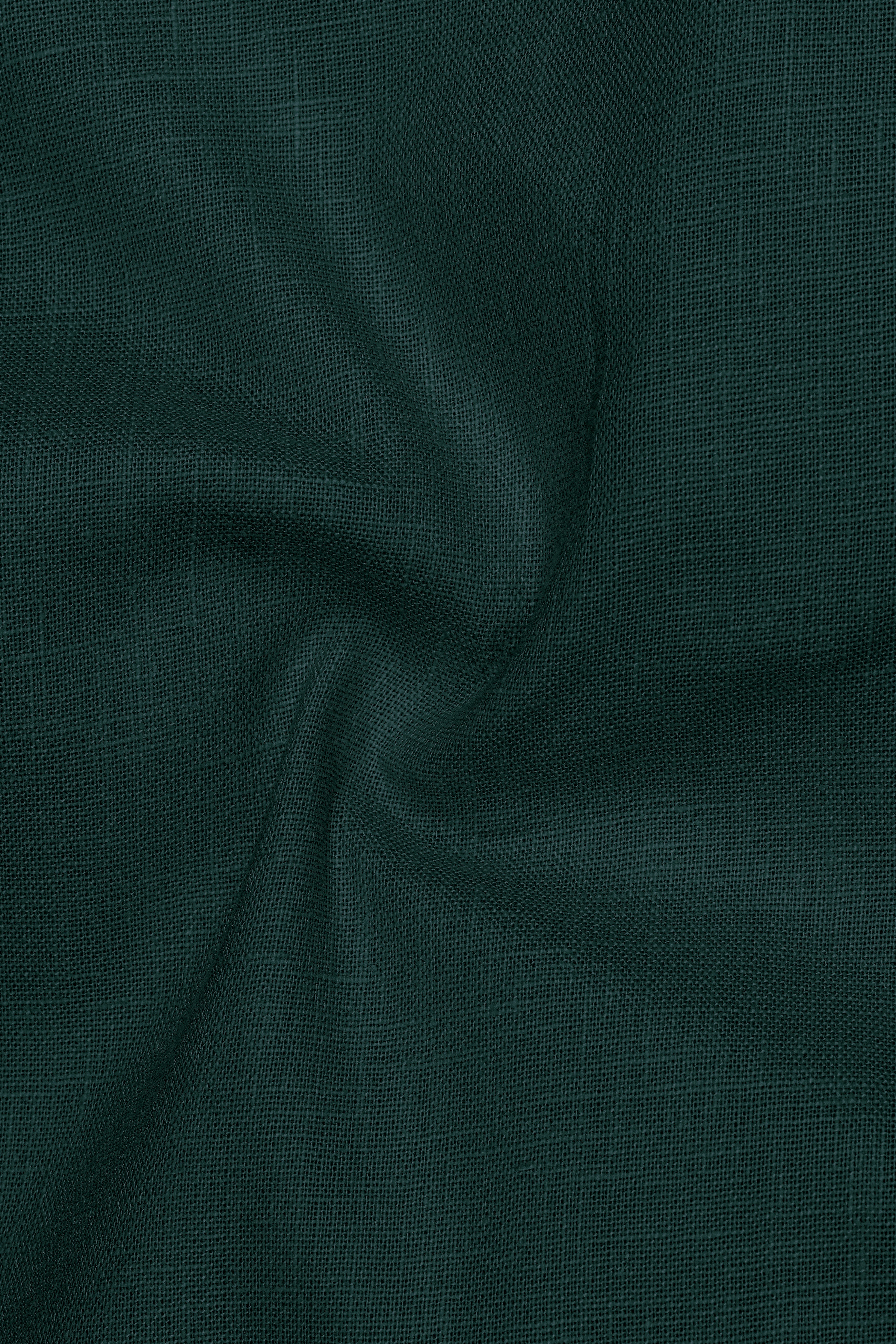 Thrive-Phthalo Green Luxurious Linen Button Down Dress Shirt