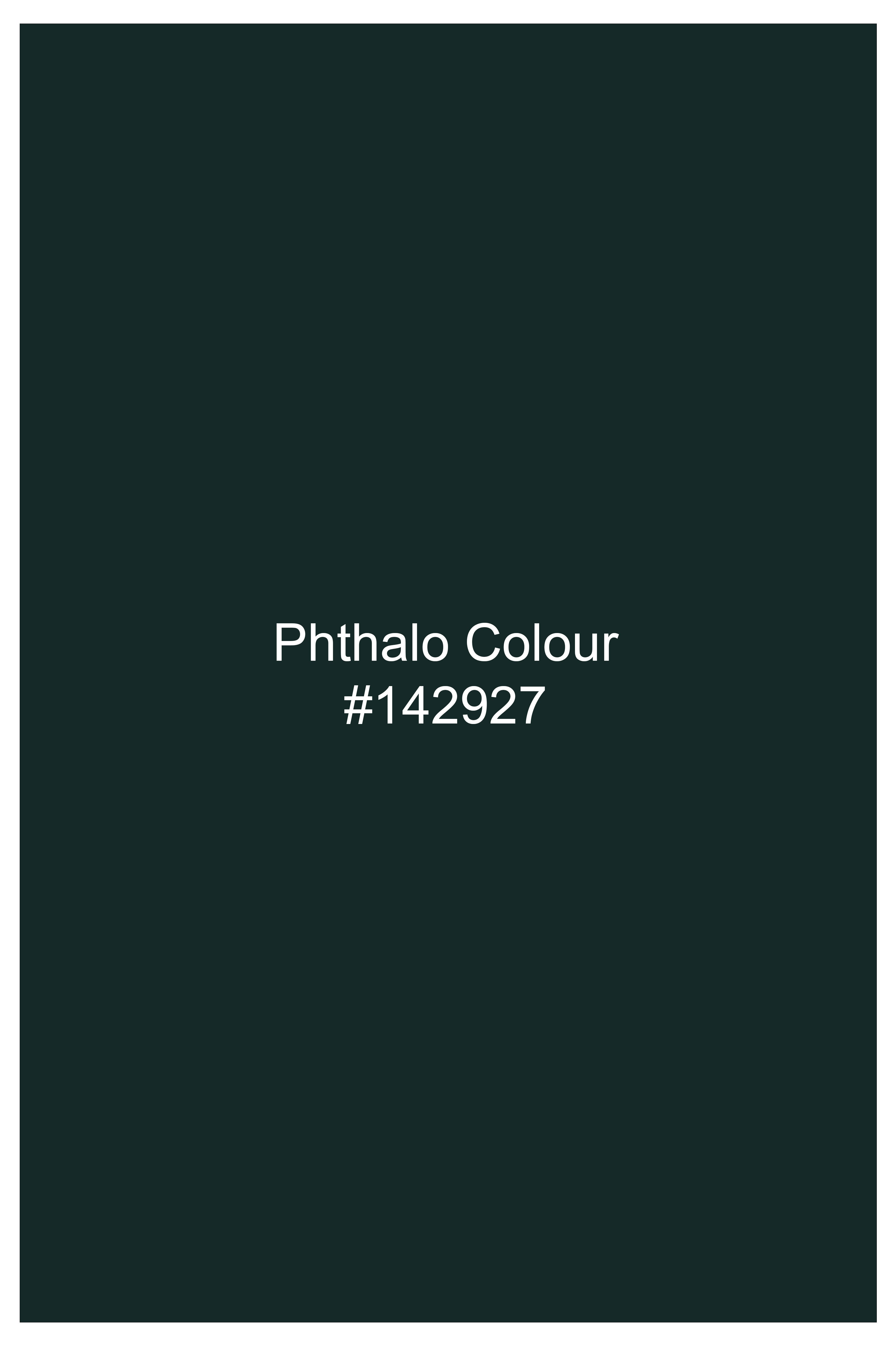 Thrive-Phthalo Green Luxurious Linen Button Down Dress Shirt