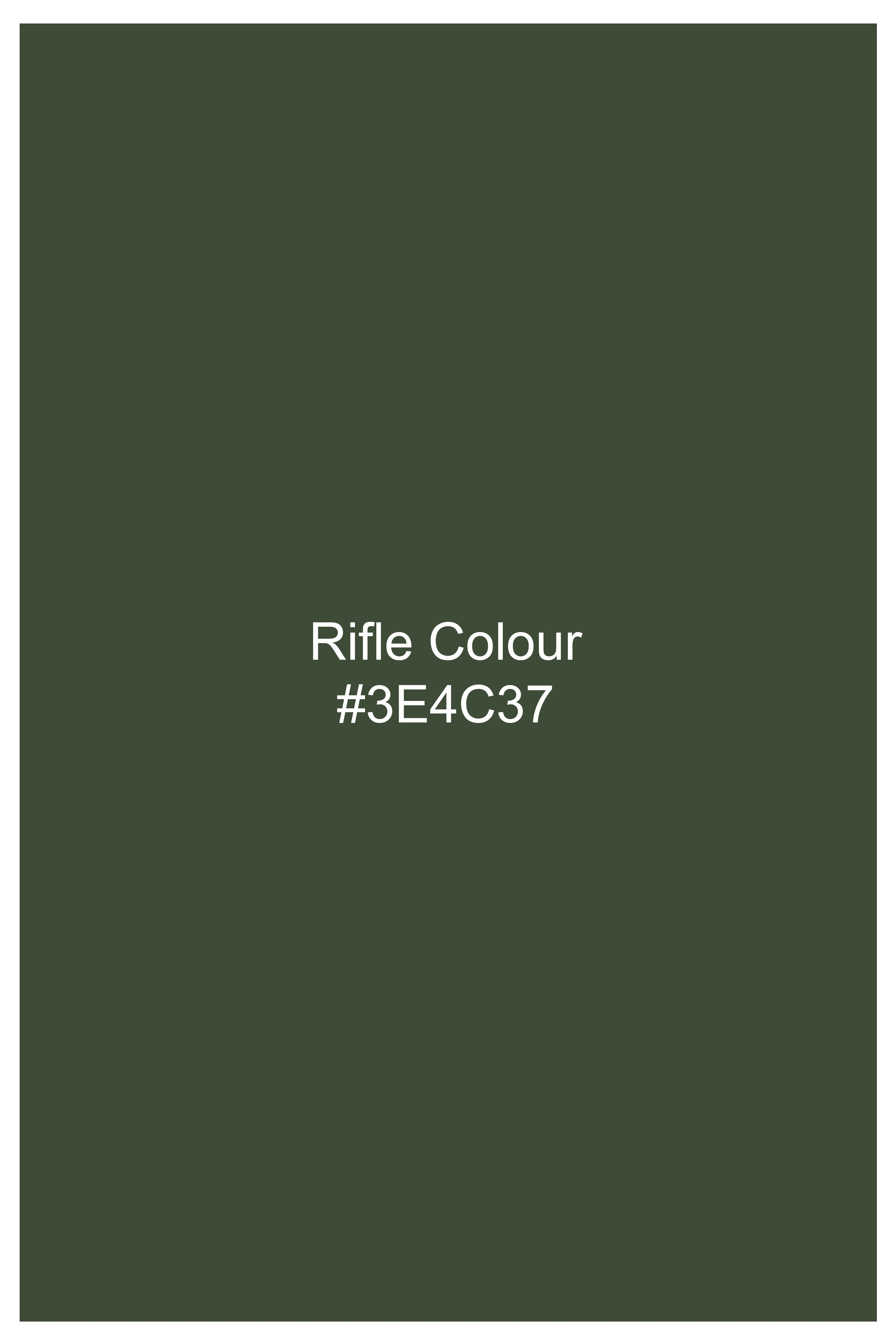 Olivine-Rifle Green Premium Giza Cotton Dress Shirt
