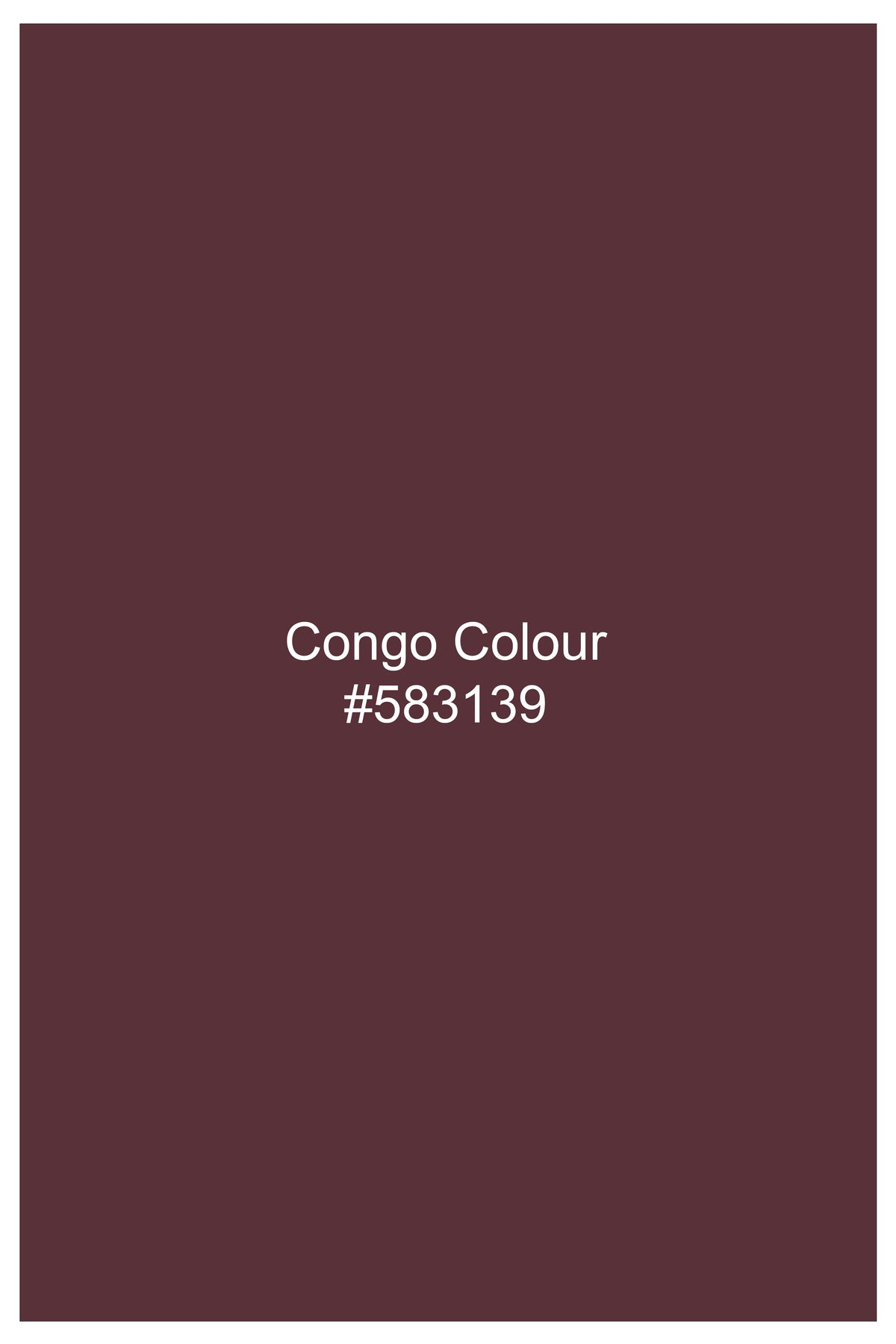 Rouge-Congo Maroon Premium Giza Cotton Tuxedo Dress Shirt