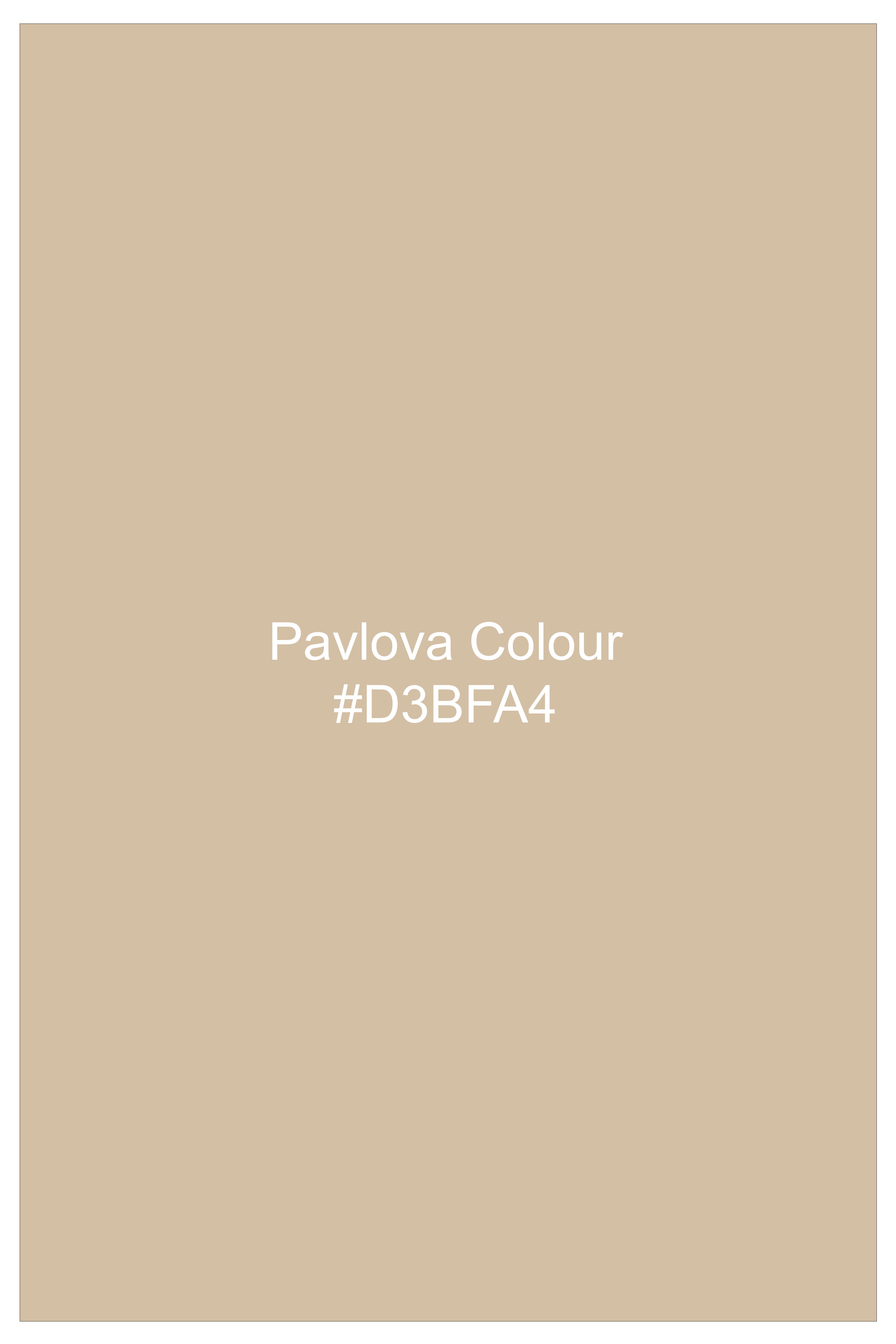 Aurelis-Pavlova Brown Premium Giza Cotton Dress Shirt