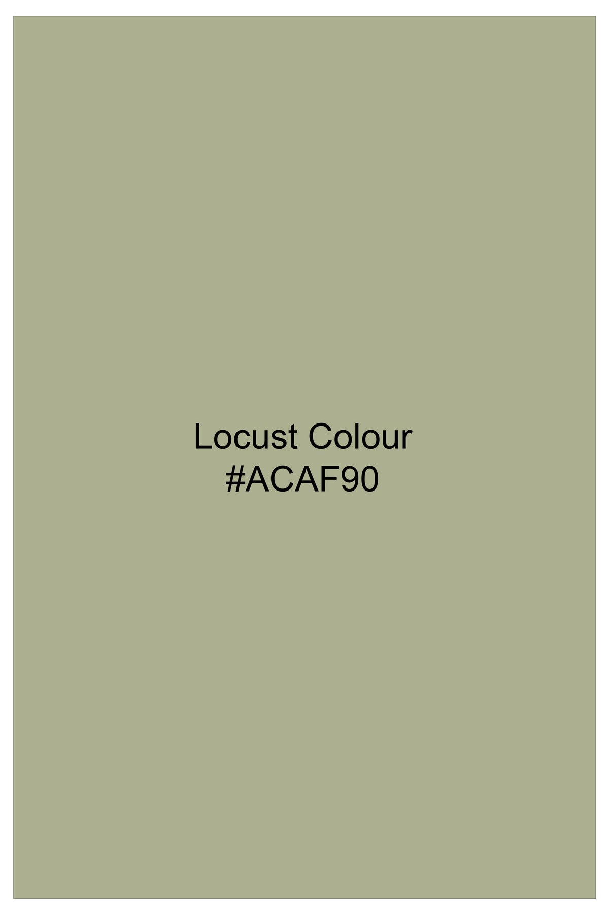Verdure-Locust Green Premium Giza Cotton Dress Shirt