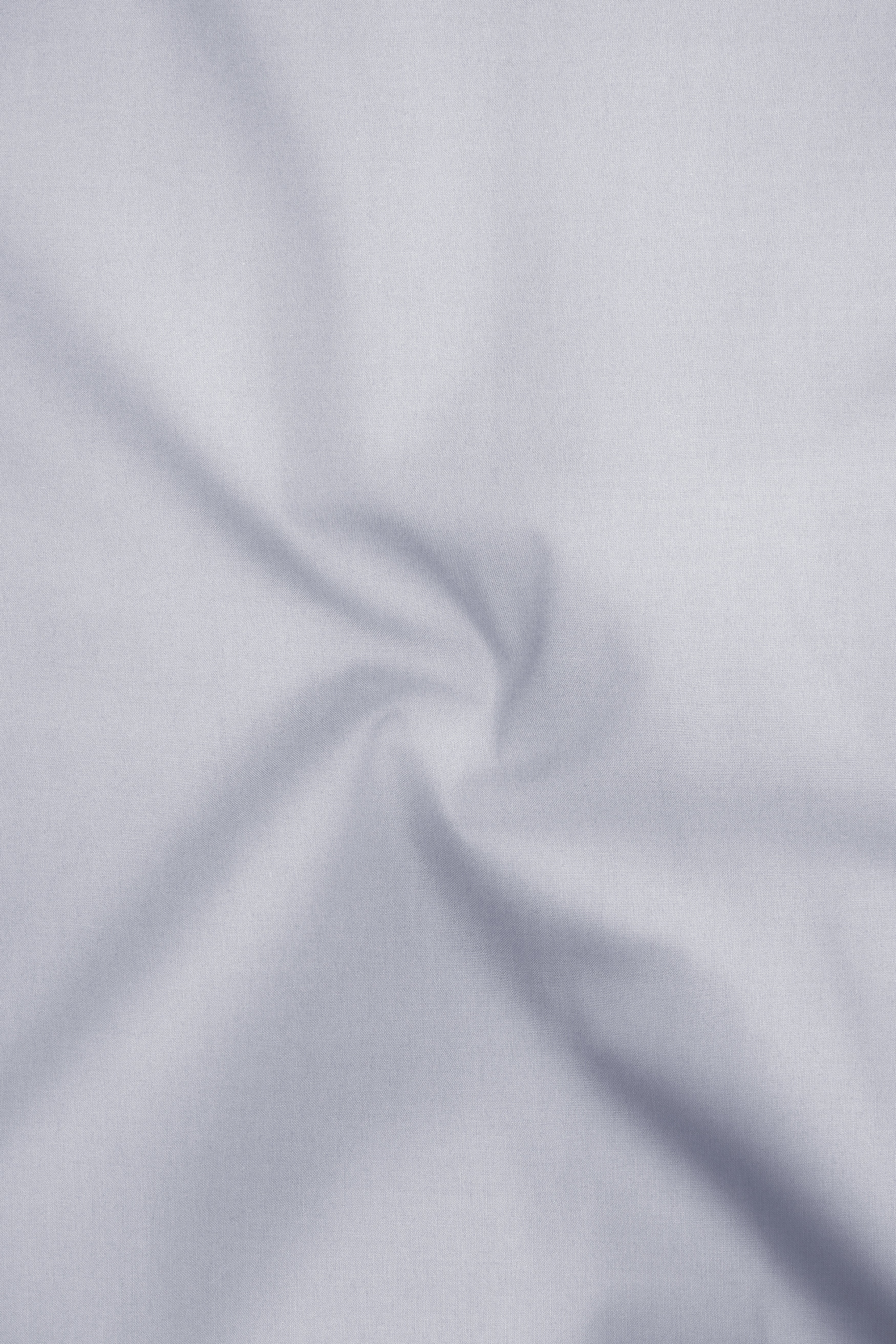 Drift-Heather Gray Premium Giza Cotton Cut Away Collar Dress Shirt