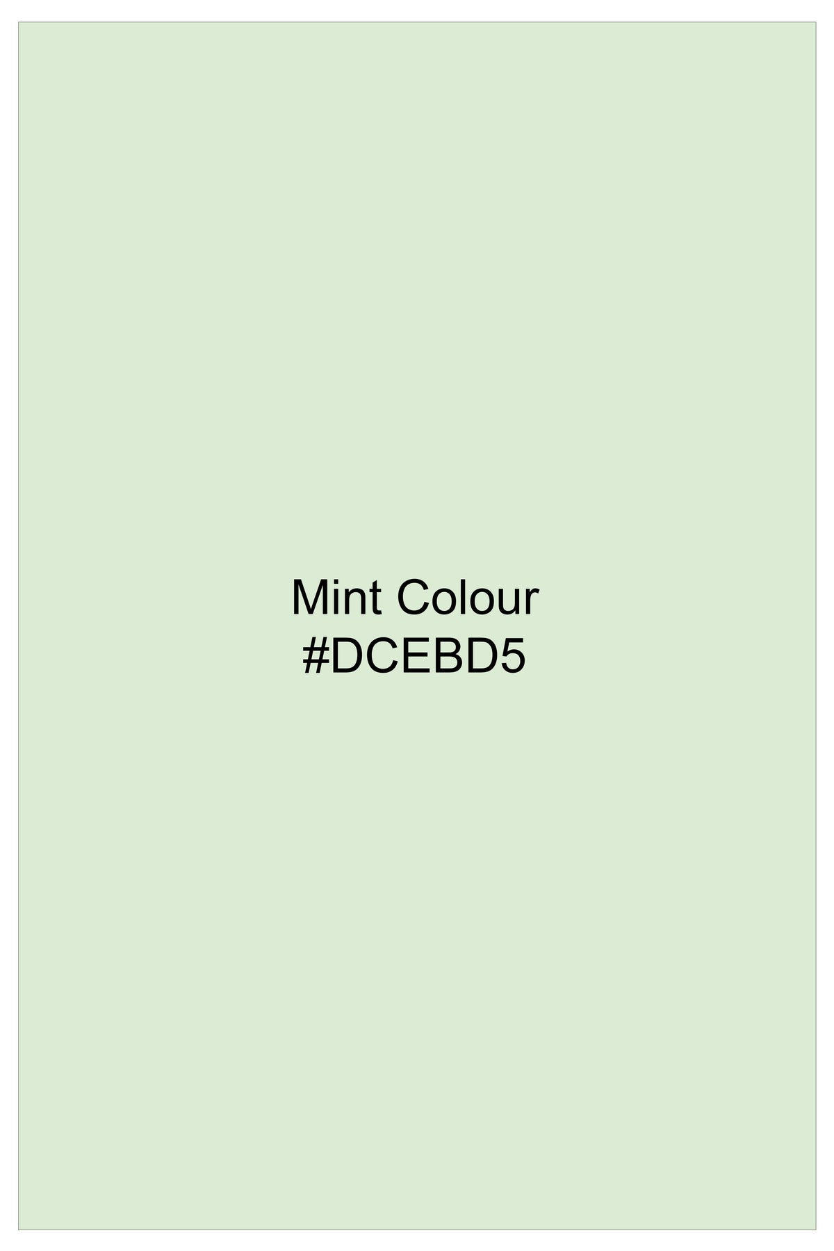 Avelle-Mint Green Premium Giza Cotton Dress Shirt