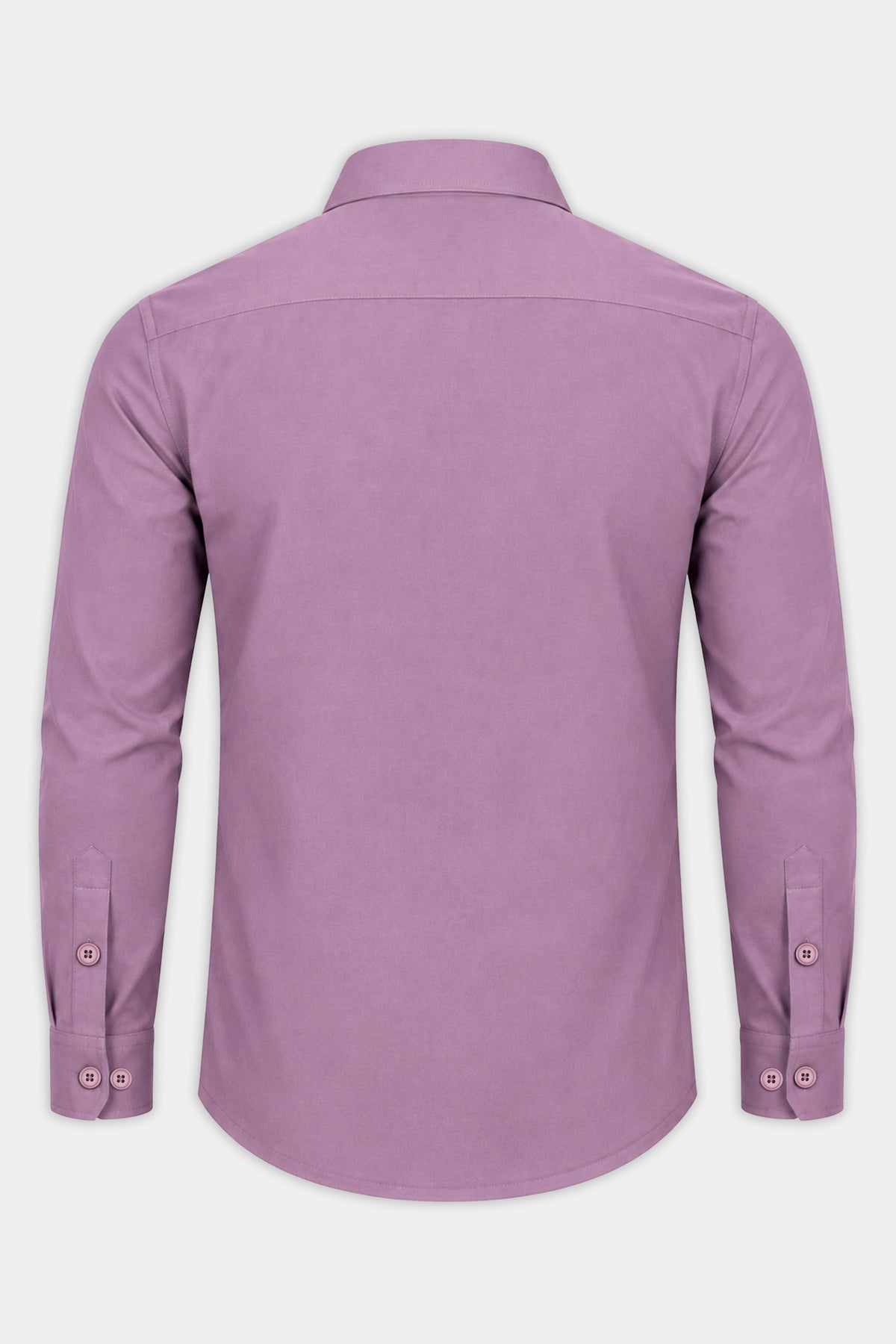 Fiora-Periwinkle Pink Twill Premium Cotton Heavy Weight Designer Casual Jacket