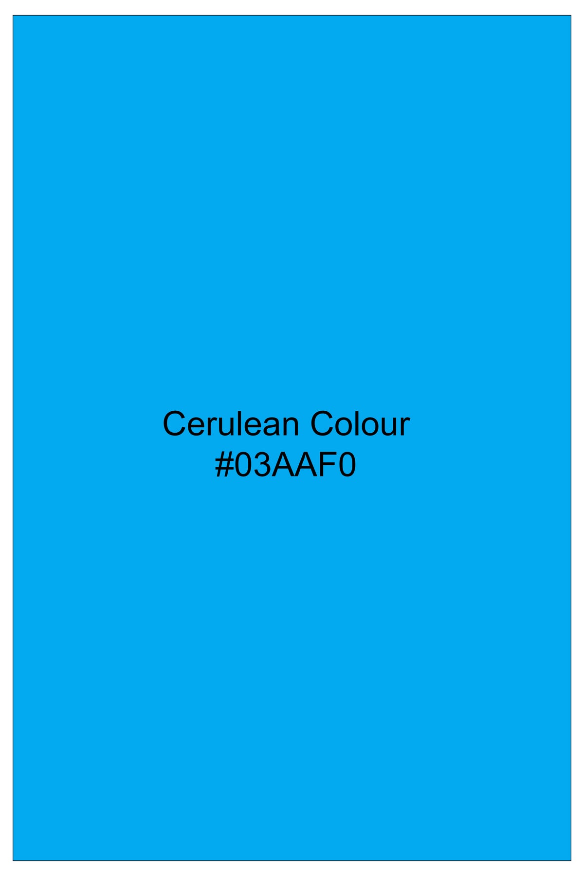 Saphir-Cerulean Blue Subtle Sheen Super Soft Premium Cotton Dress Shirt
