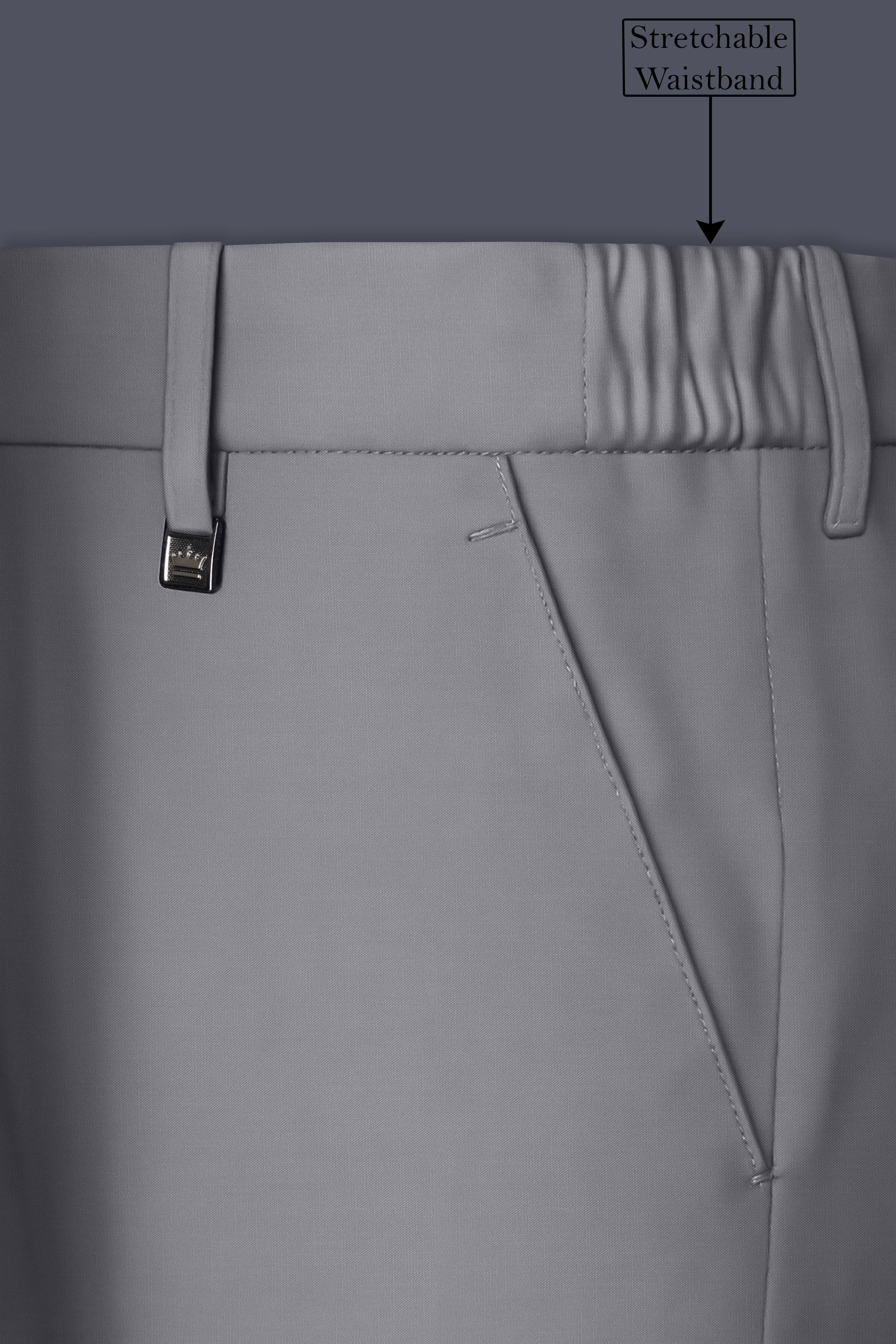 French Gray Premium Cotton Suit