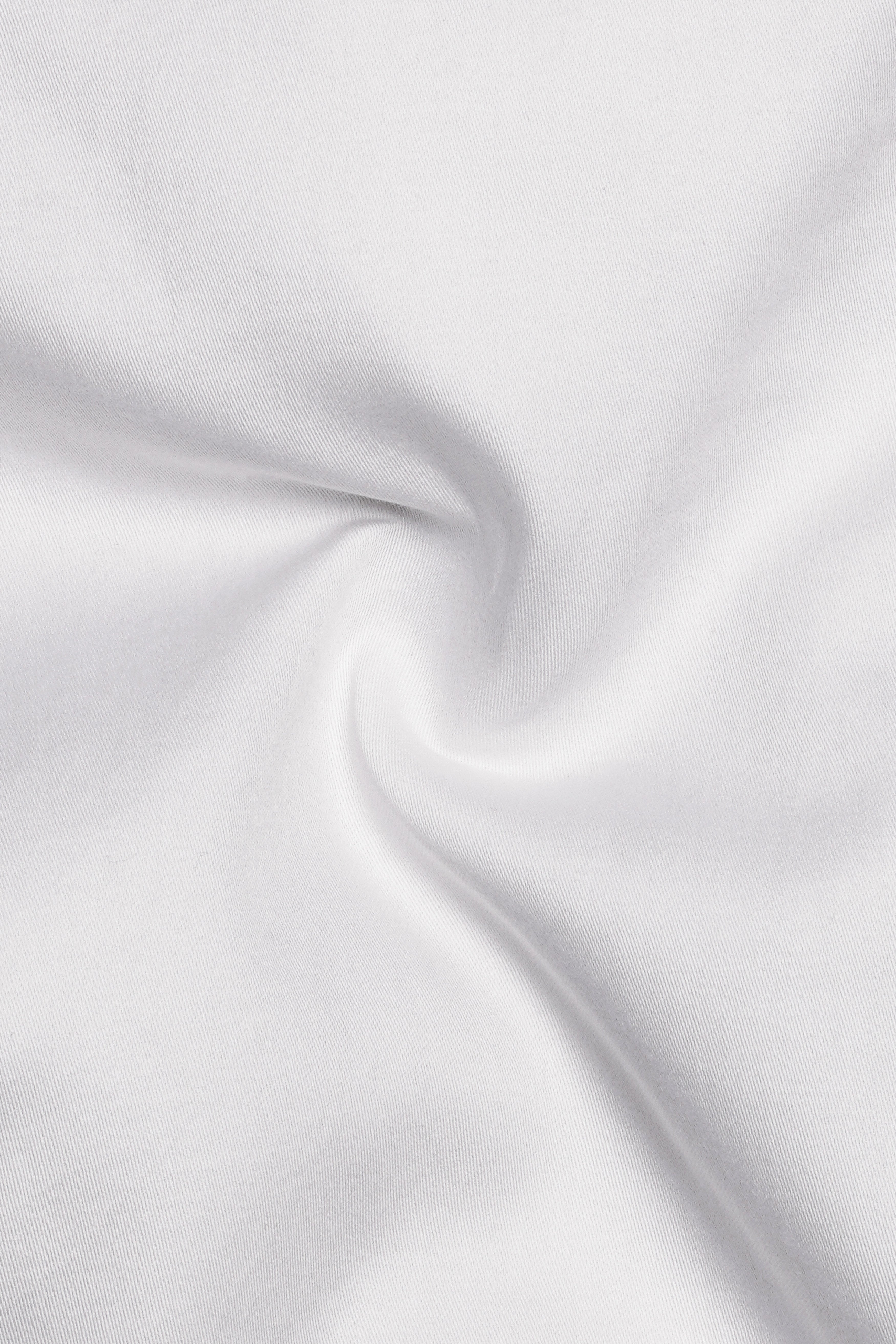 Bright White Subtle Sheen Super Soft Giza Cotton Hoodie Shirt